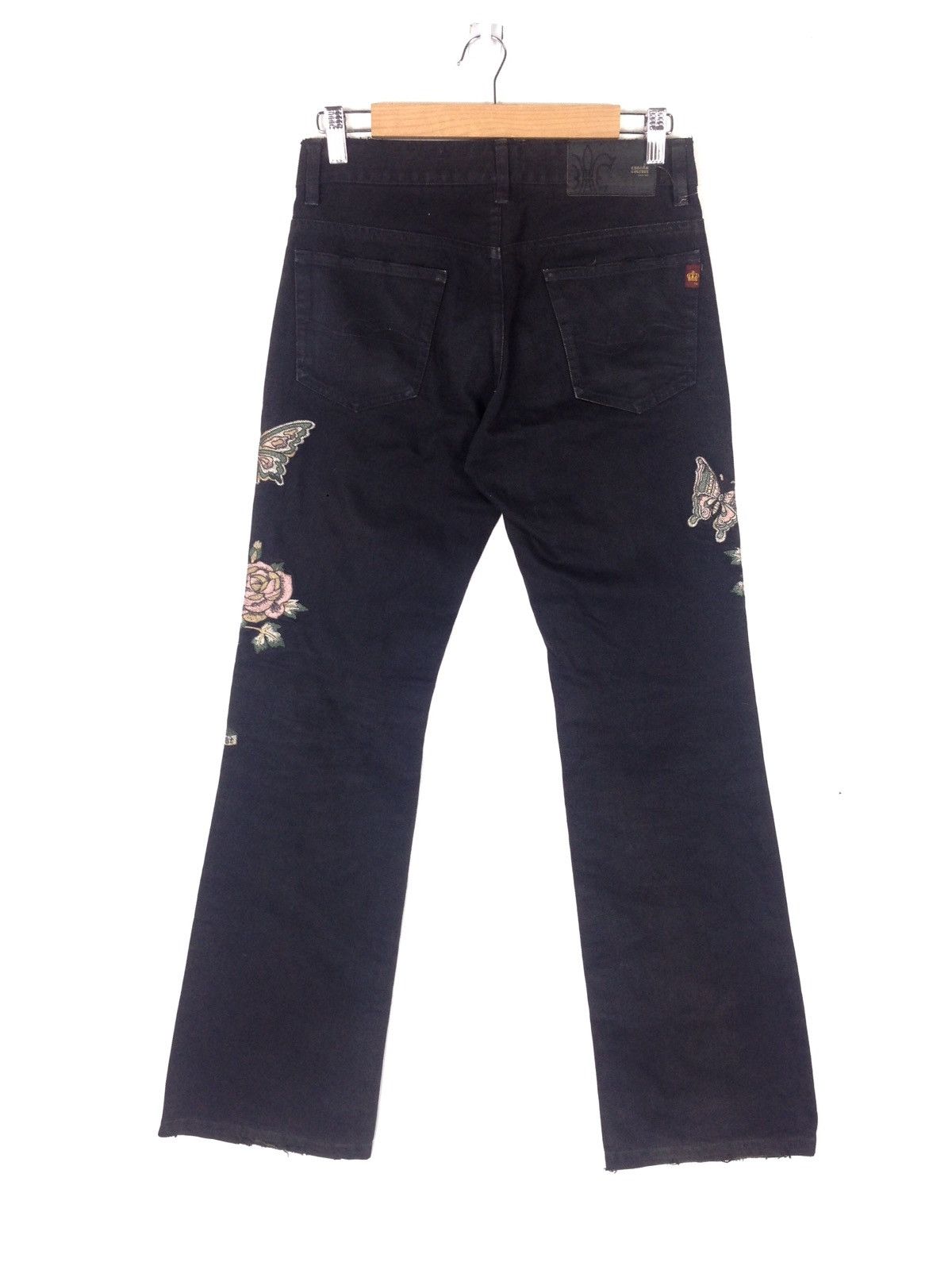 Designer × Japanese Brand Custom culture Embroidery Skull Japanese Eagles Fighting Size US 28 / EU 44 - 2 Thumbnail