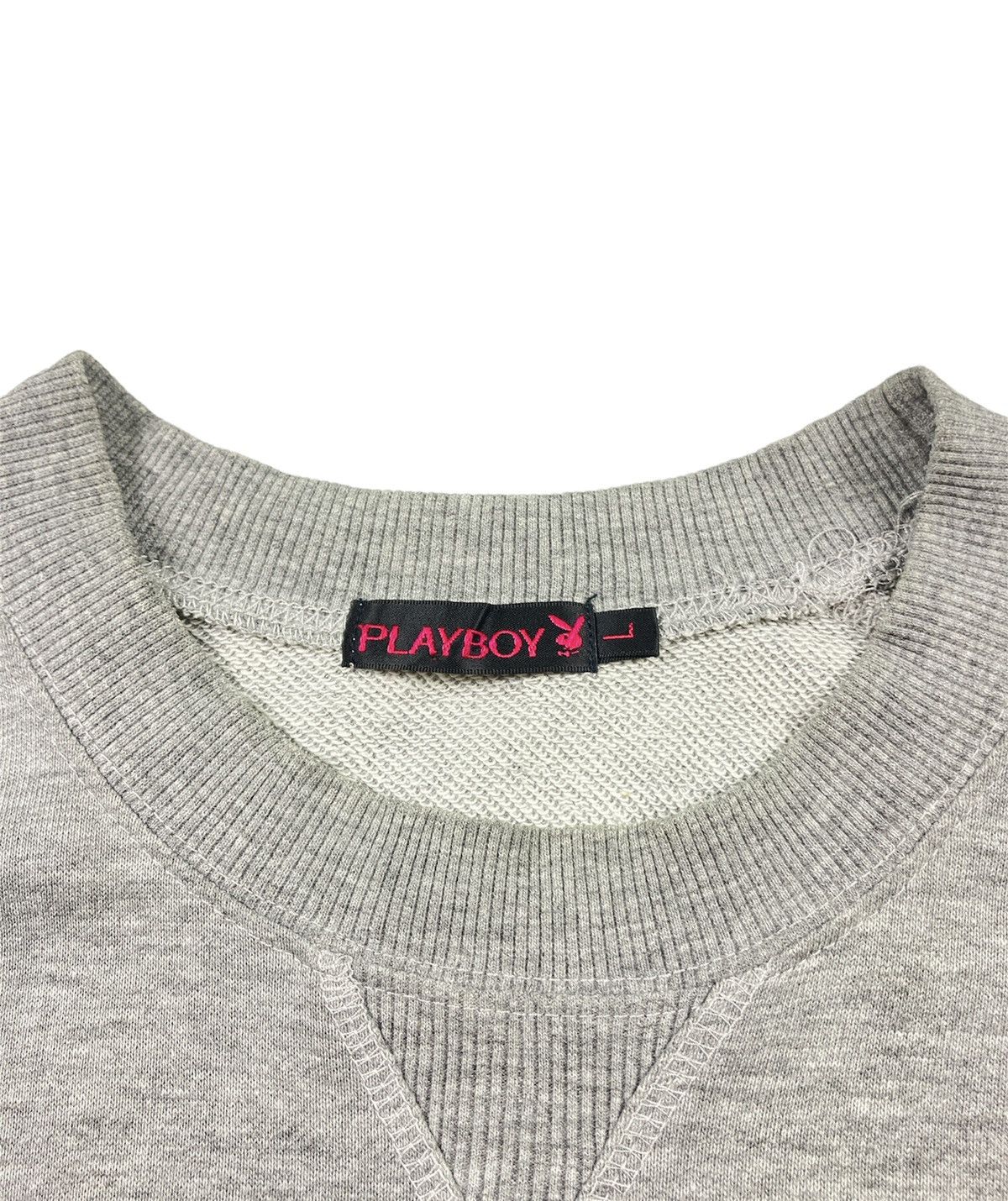 Playboy × Vintage Vintage 90s Playboy Bunny Retro Print Big Logo Long Sleeve Size US L / EU 52-54 / 3 - 3 Thumbnail