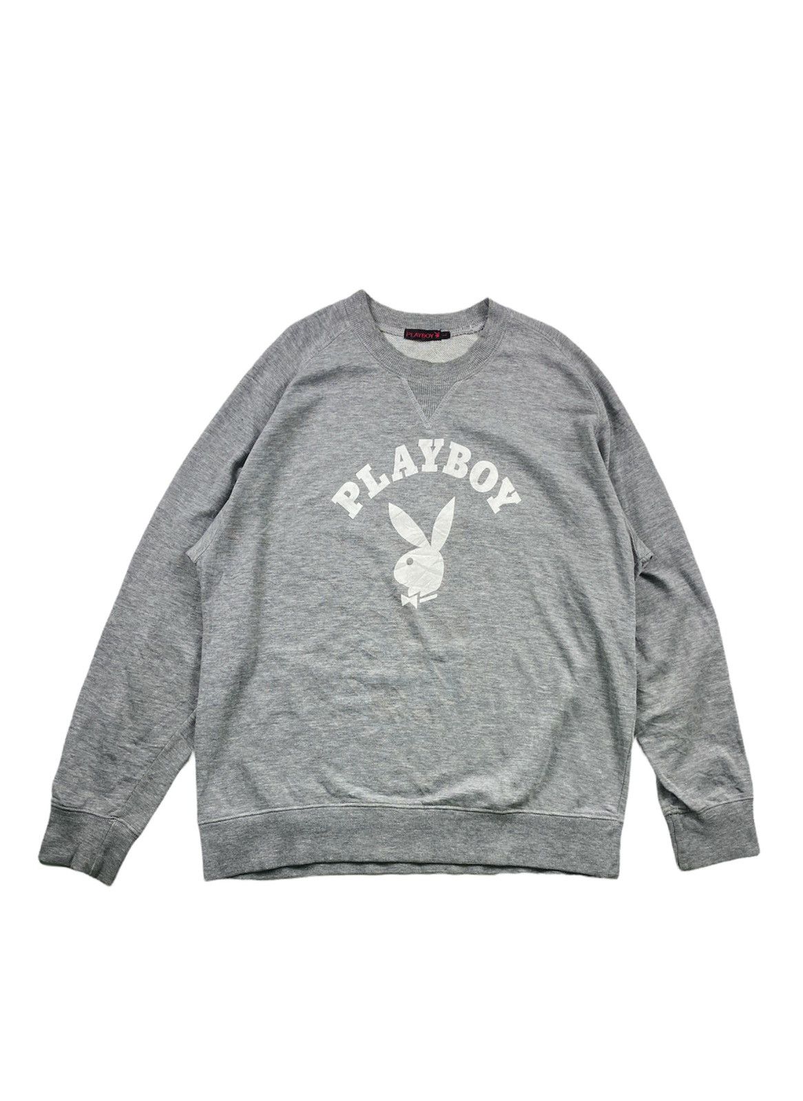 Playboy × Vintage Vintage 90s Playboy Bunny Retro Print Big Logo Long Sleeve Size US L / EU 52-54 / 3 - 1 Thumbnail