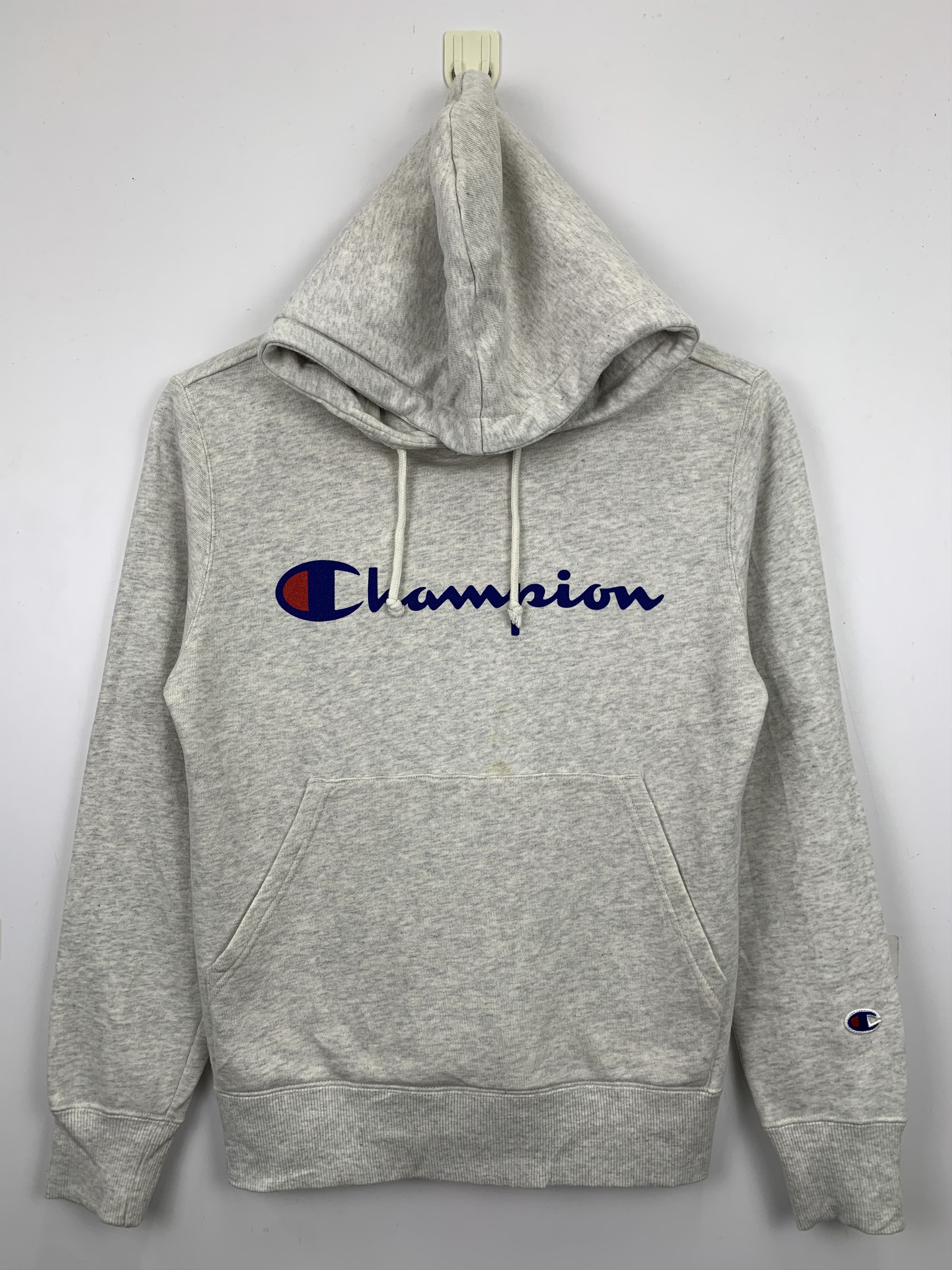 Vintage Vintage Champion Logo Hoodie Jacket | Grailed