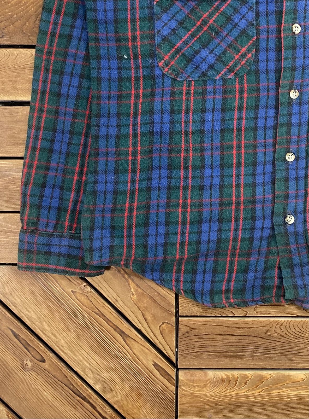 Flannel × Vintage Vintage Flannel Fieldmaster Made In Usa Cotton Size L Size US L / EU 52-54 / 3 - 4 Thumbnail