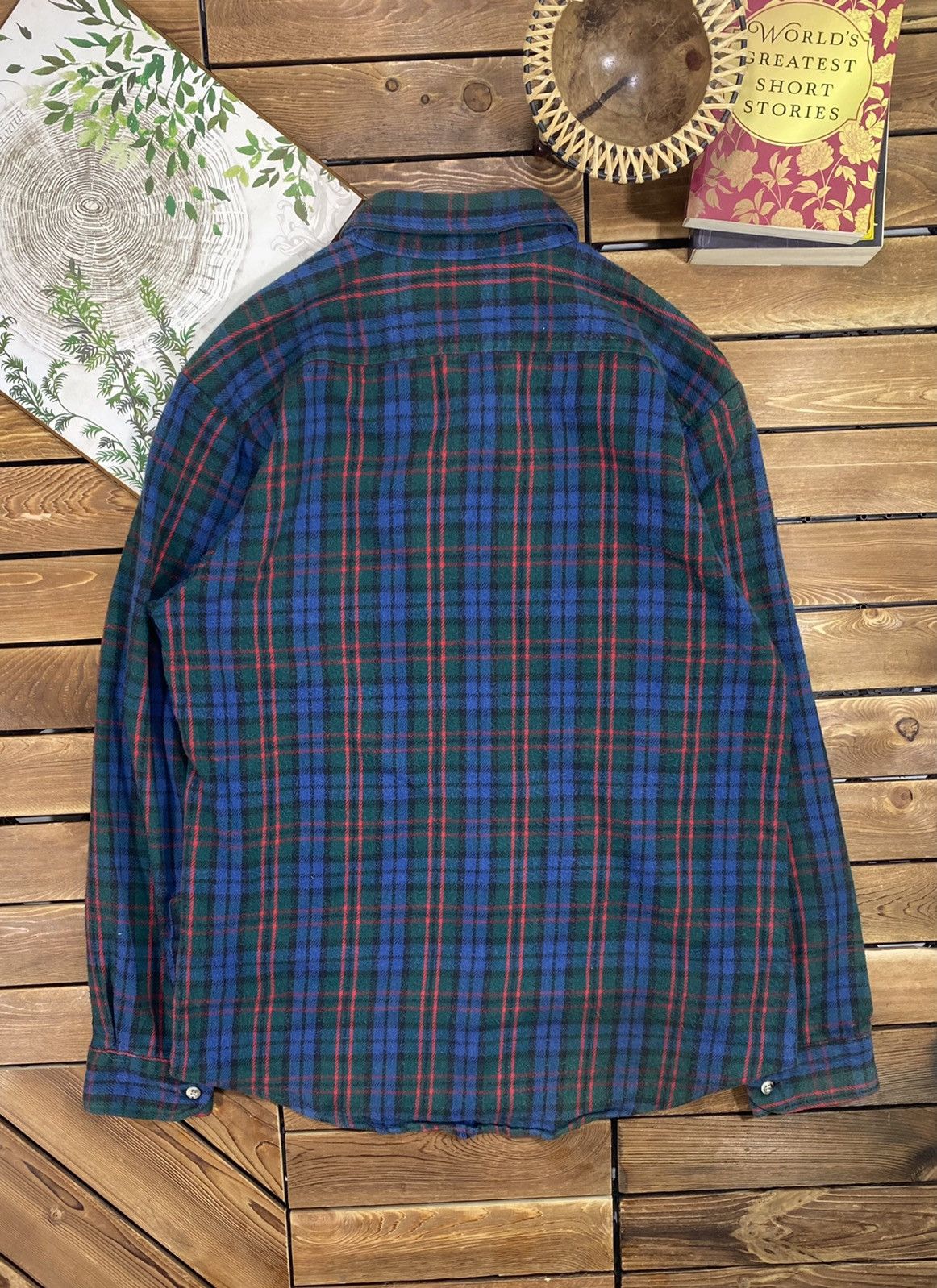 Flannel × Vintage Vintage Flannel Fieldmaster Made In Usa Cotton Size L Size US L / EU 52-54 / 3 - 9 Thumbnail