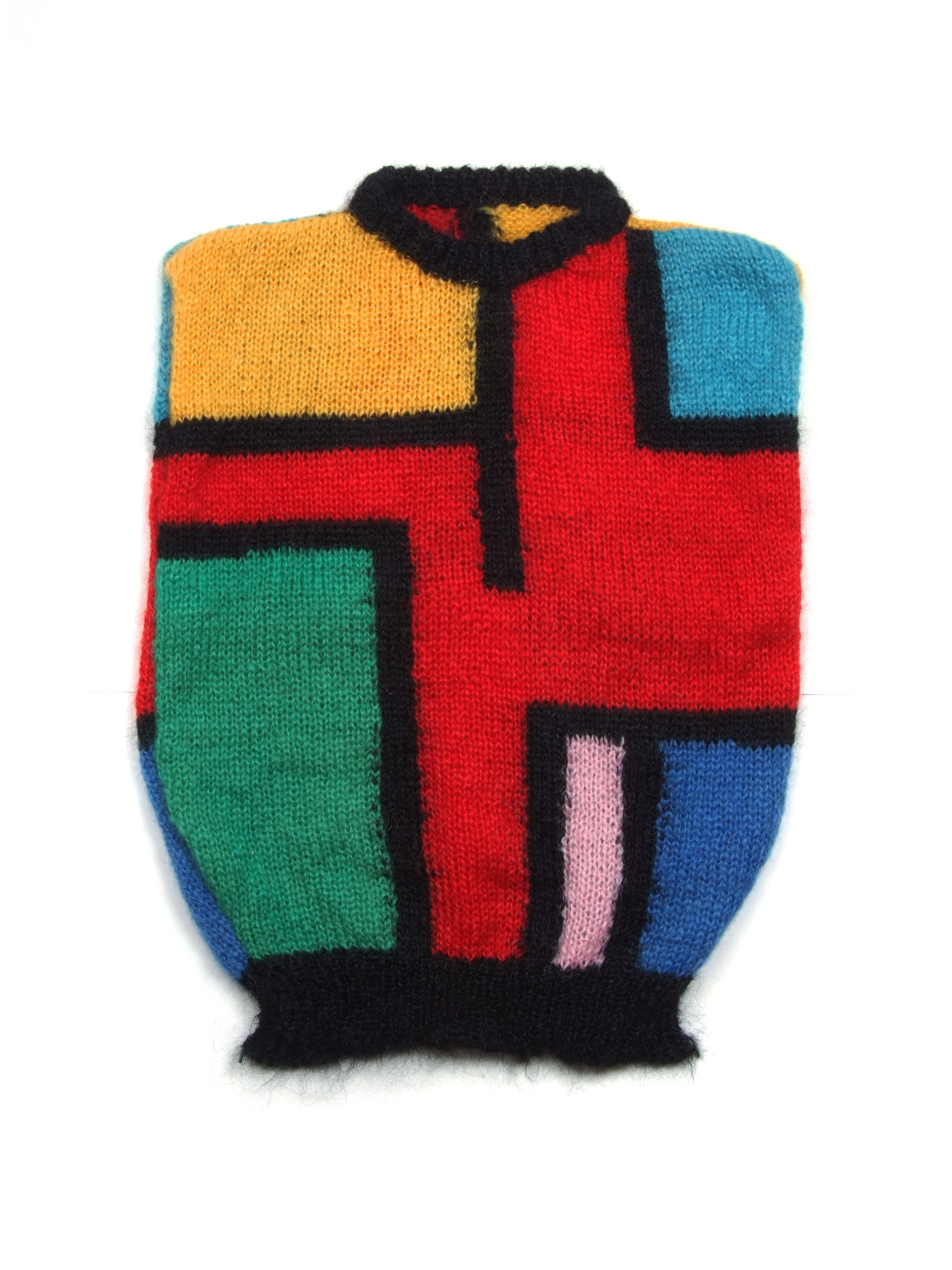 Handmade Vintage Mohair Fuzzy Woozy Sleeveless Sweater Marni Size US S / EU 44-46 / 1 - 2 Thumbnail