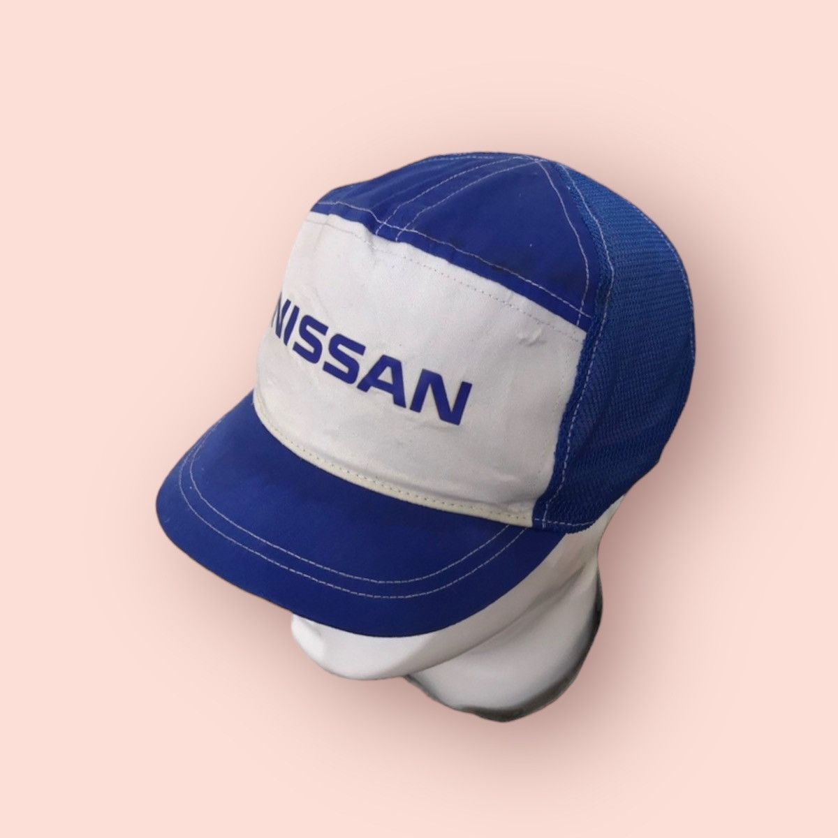 Japanese Brand × Vintage NISSAN VINTAGE RACING TRUCKER STRAPBACK Size ONE SIZE - 4 Thumbnail