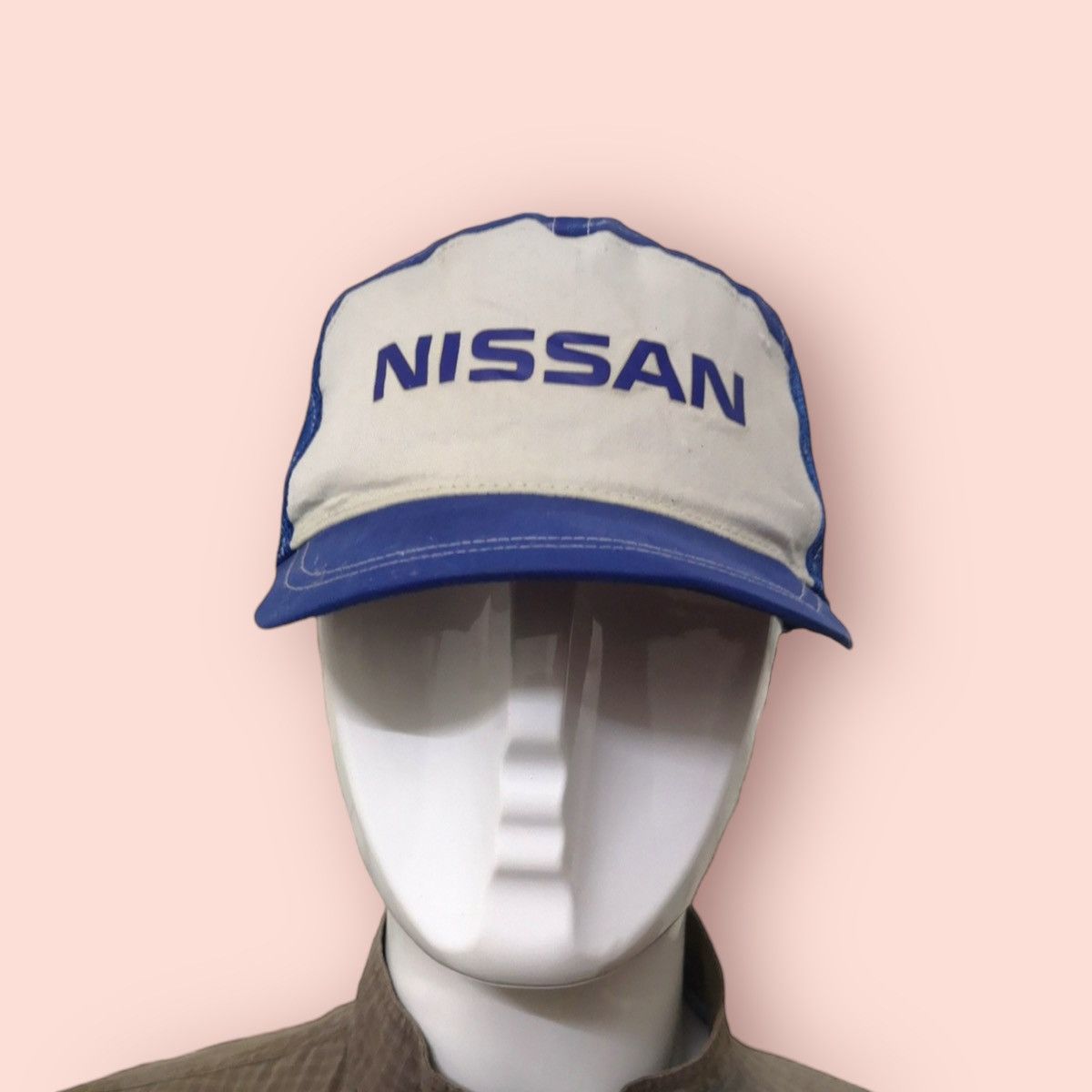 Japanese Brand × Vintage NISSAN VINTAGE RACING TRUCKER STRAPBACK Size ONE SIZE - 2 Thumbnail