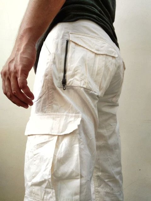 RIPVANWINKLE Japanese Brand Rip Van Winkle Cargo Pants 33x30 Size US 33 - 4 Thumbnail
