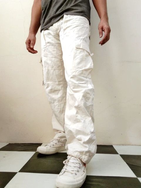 RIPVANWINKLE Japanese Brand Rip Van Winkle Cargo Pants 33x30 Size US 33 - 3 Thumbnail