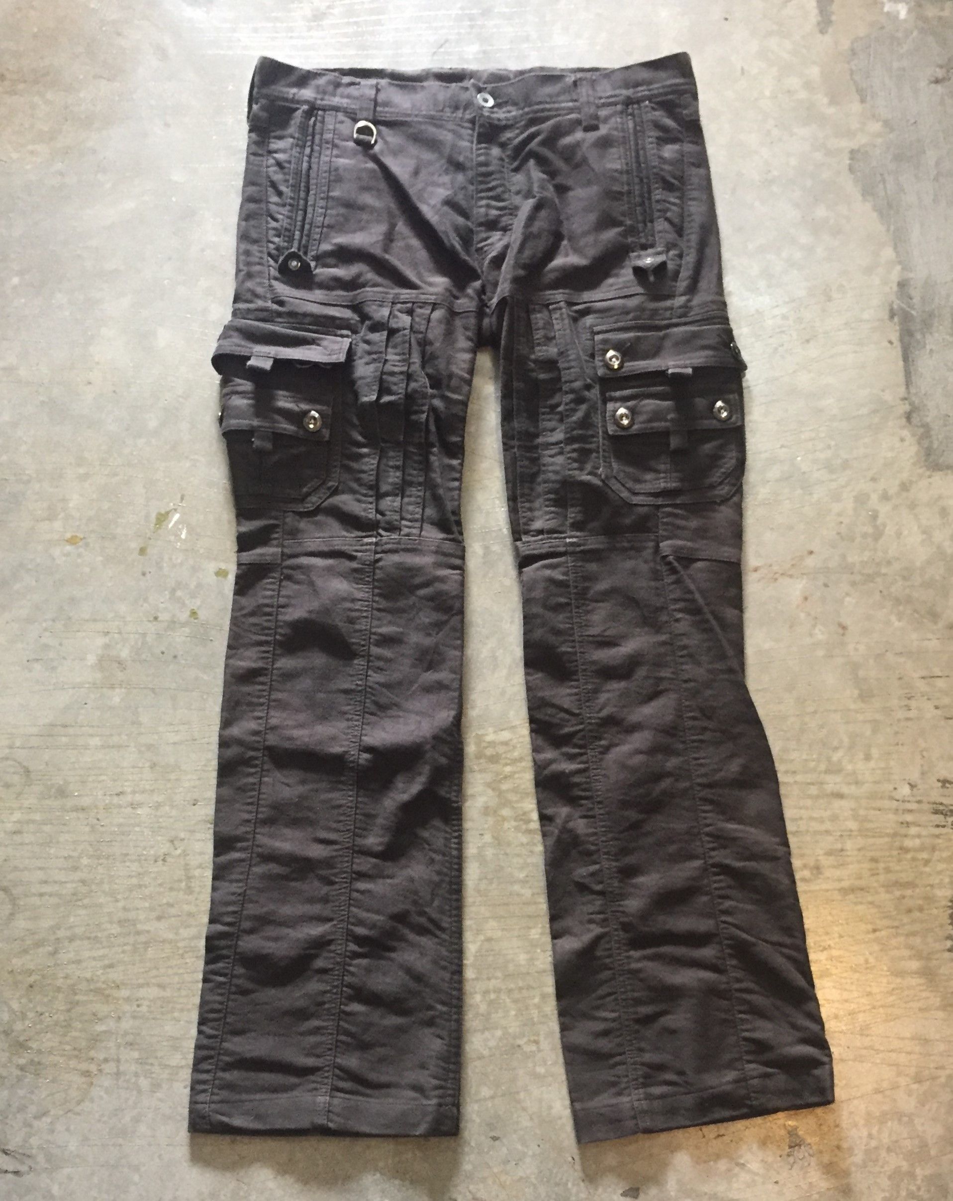 Tornado Mart Nicole Multipocket 3d cut cargos pants Size US 33 - 2 Thumbnail