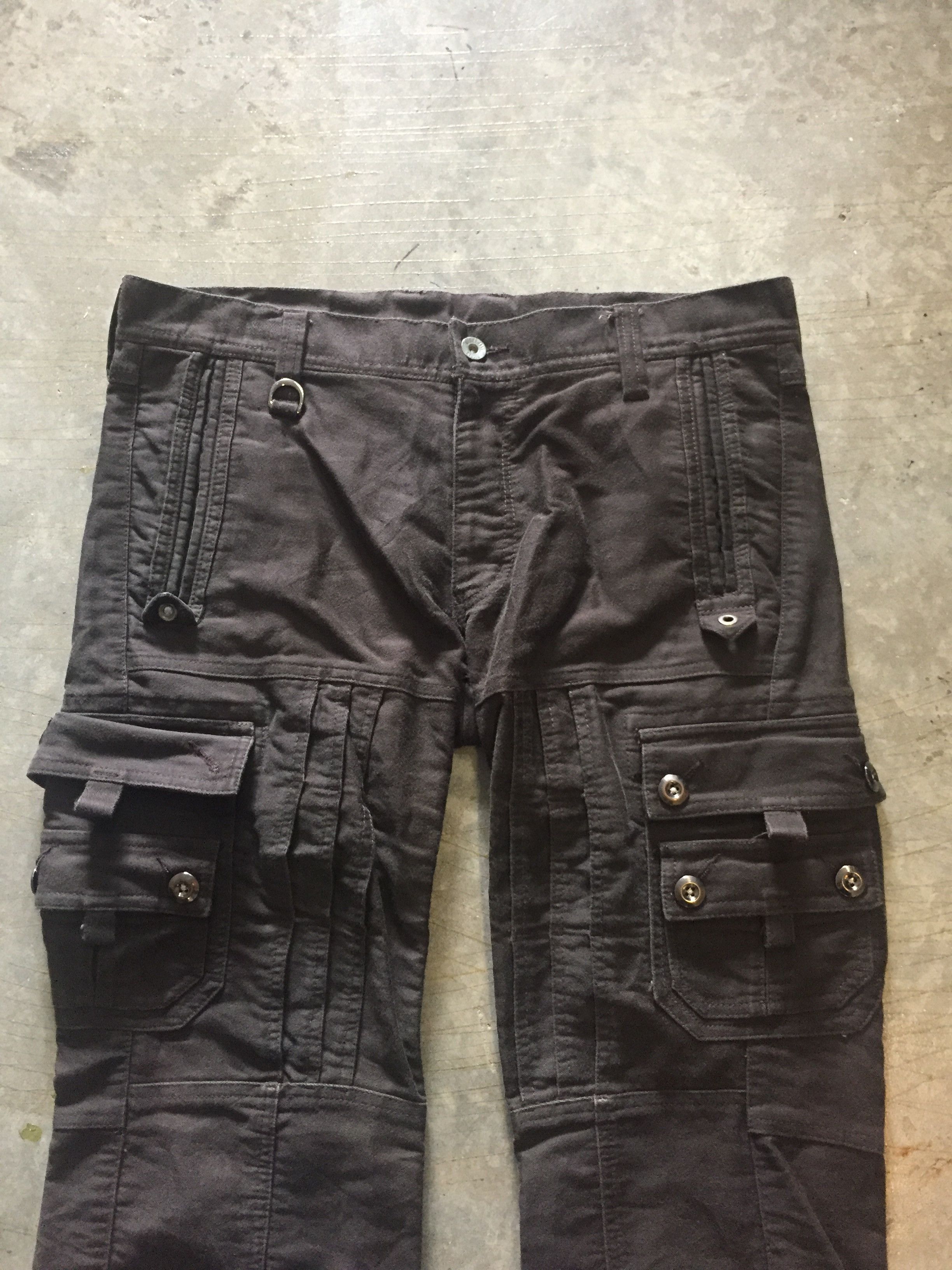 Tornado Mart Nicole Multipocket 3d cut cargos pants Size US 33 - 3 Thumbnail