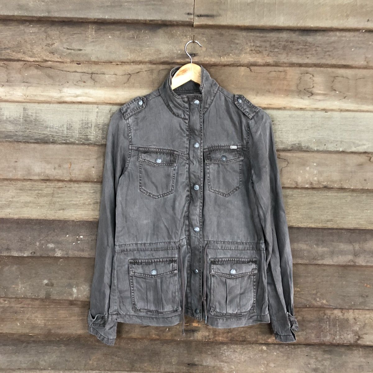 Faded Glory Max Jeans faded Denim Jacket #2956 Size US M / EU 48-50 / 2 - 3 Thumbnail