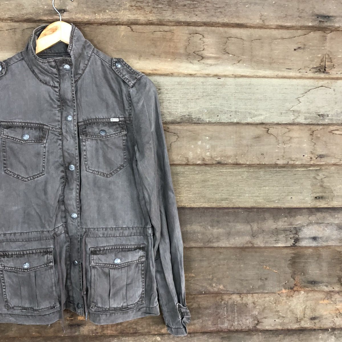 Faded Glory Max Jeans faded Denim Jacket #2956 Size US M / EU 48-50 / 2 - 5 Thumbnail