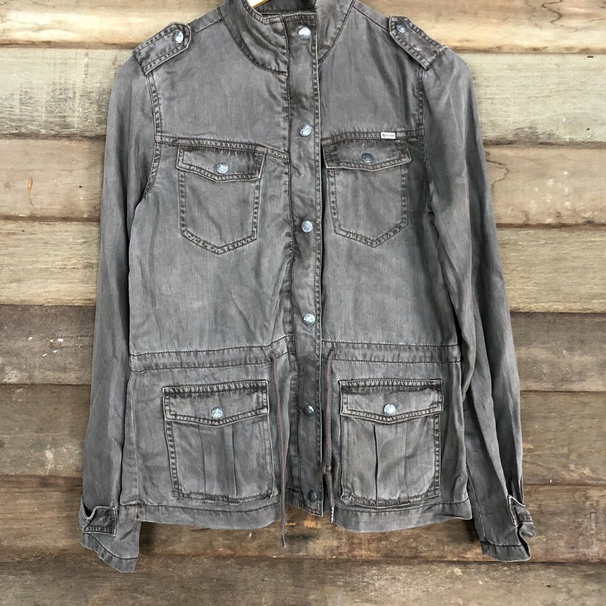 Faded Glory Max Jeans faded Denim Jacket #2956 Size US M / EU 48-50 / 2 - 8 Thumbnail