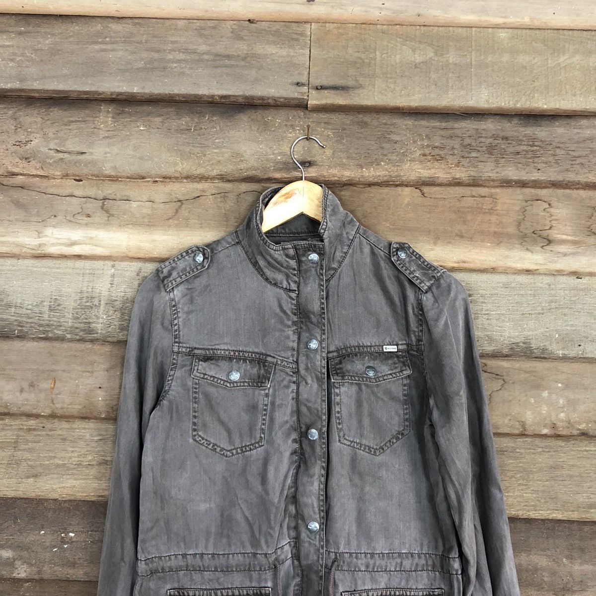 Faded Glory Max Jeans faded Denim Jacket #2956 Size US M / EU 48-50 / 2 - 2 Thumbnail