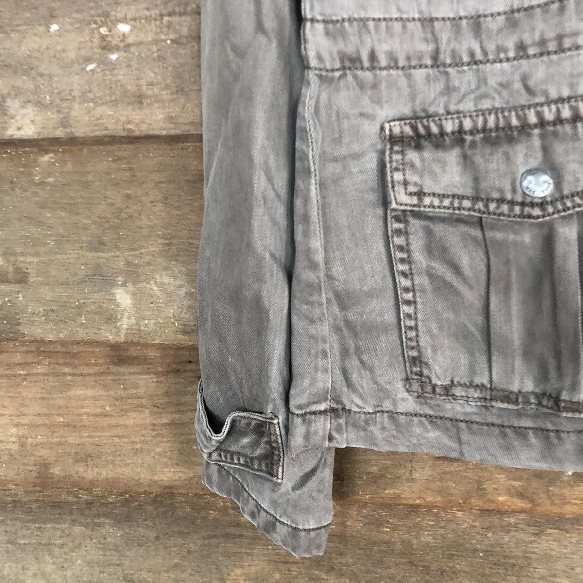 Faded Glory Max Jeans faded Denim Jacket #2956 Size US M / EU 48-50 / 2 - 6 Thumbnail