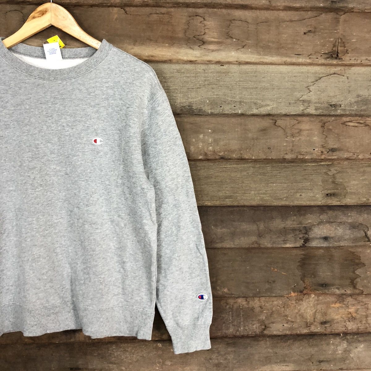 Champion Champion Grey Small Logo vintage Sweatshirt #3131 Size US M / EU 48-50 / 2 - 5 Thumbnail