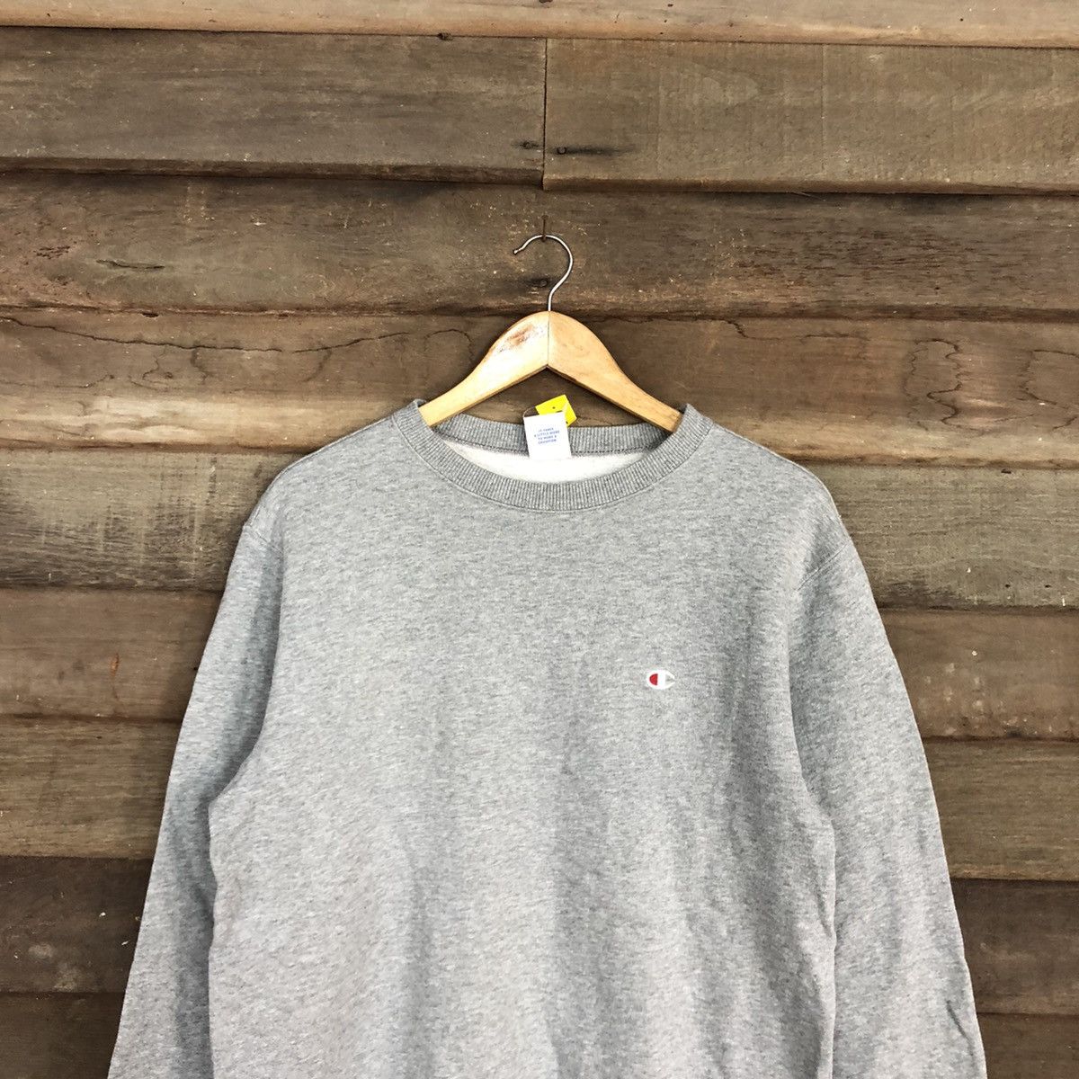 Champion Champion Grey Small Logo vintage Sweatshirt #3131 Size US M / EU 48-50 / 2 - 9 Thumbnail