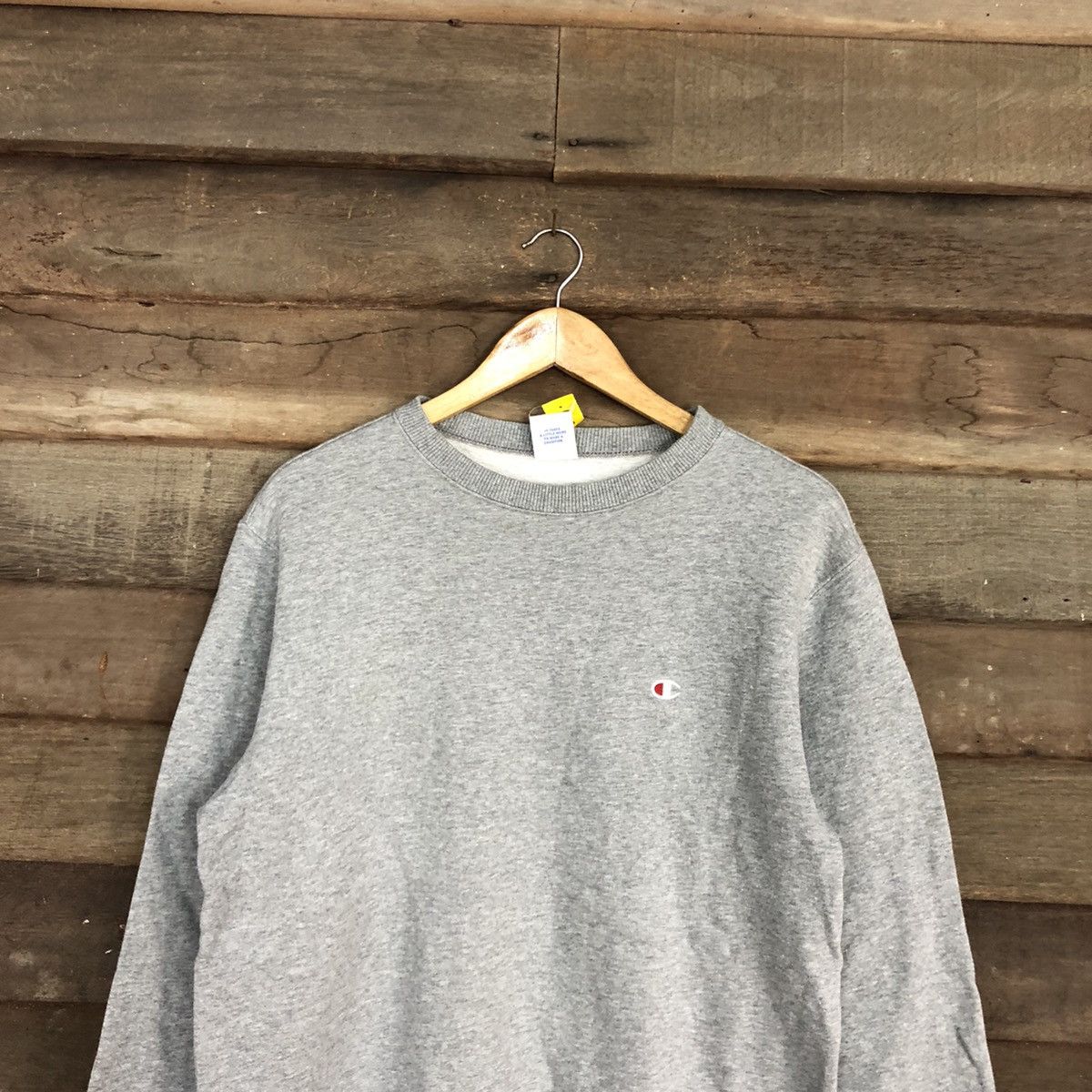 Champion Champion Grey Small Logo vintage Sweatshirt #3131 Size US M / EU 48-50 / 2 - 2 Thumbnail