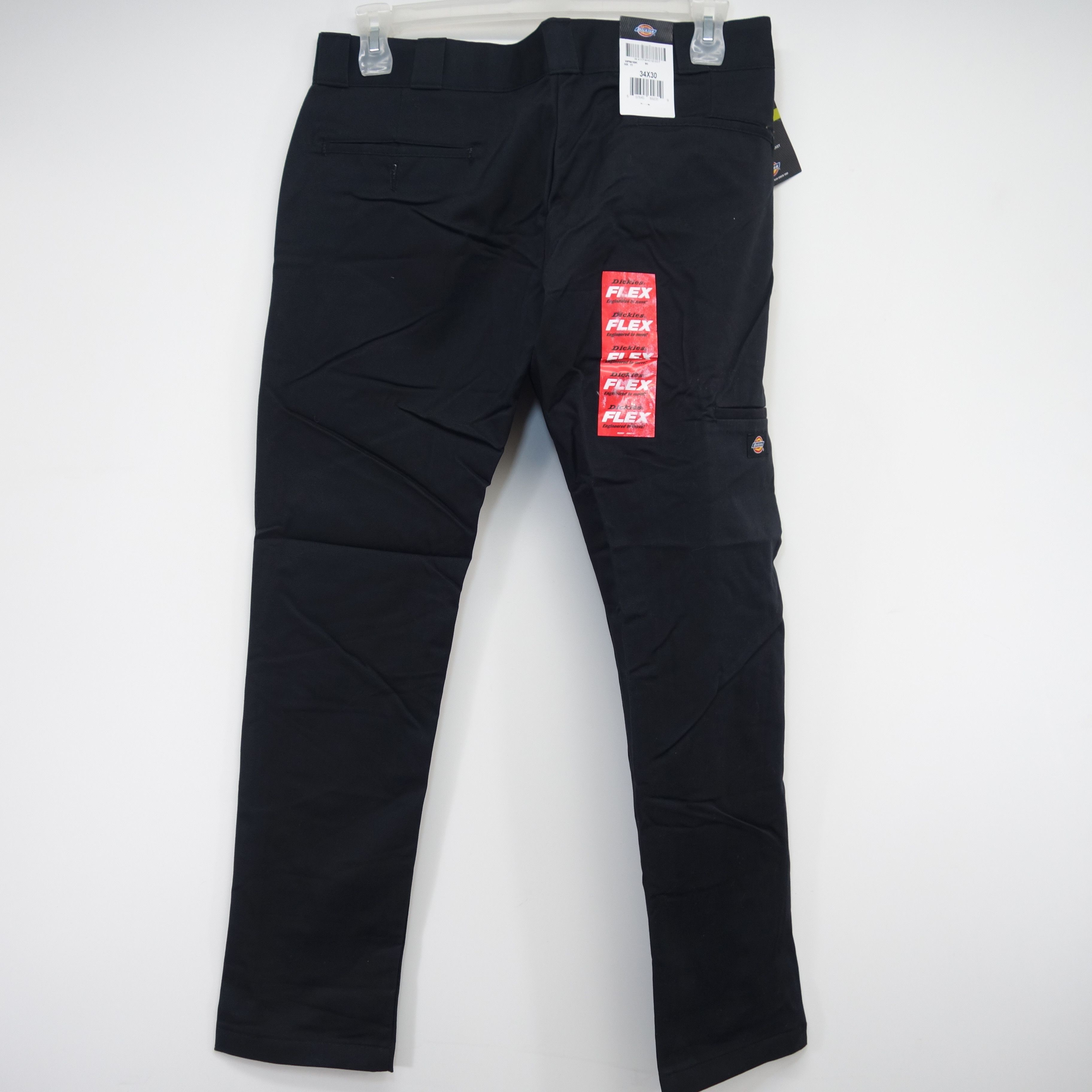Dickies Black Skinny Straight Skate Streetwear Work Pants 34 x 30 Size US 34 / EU 50 - 1 Thumbnail