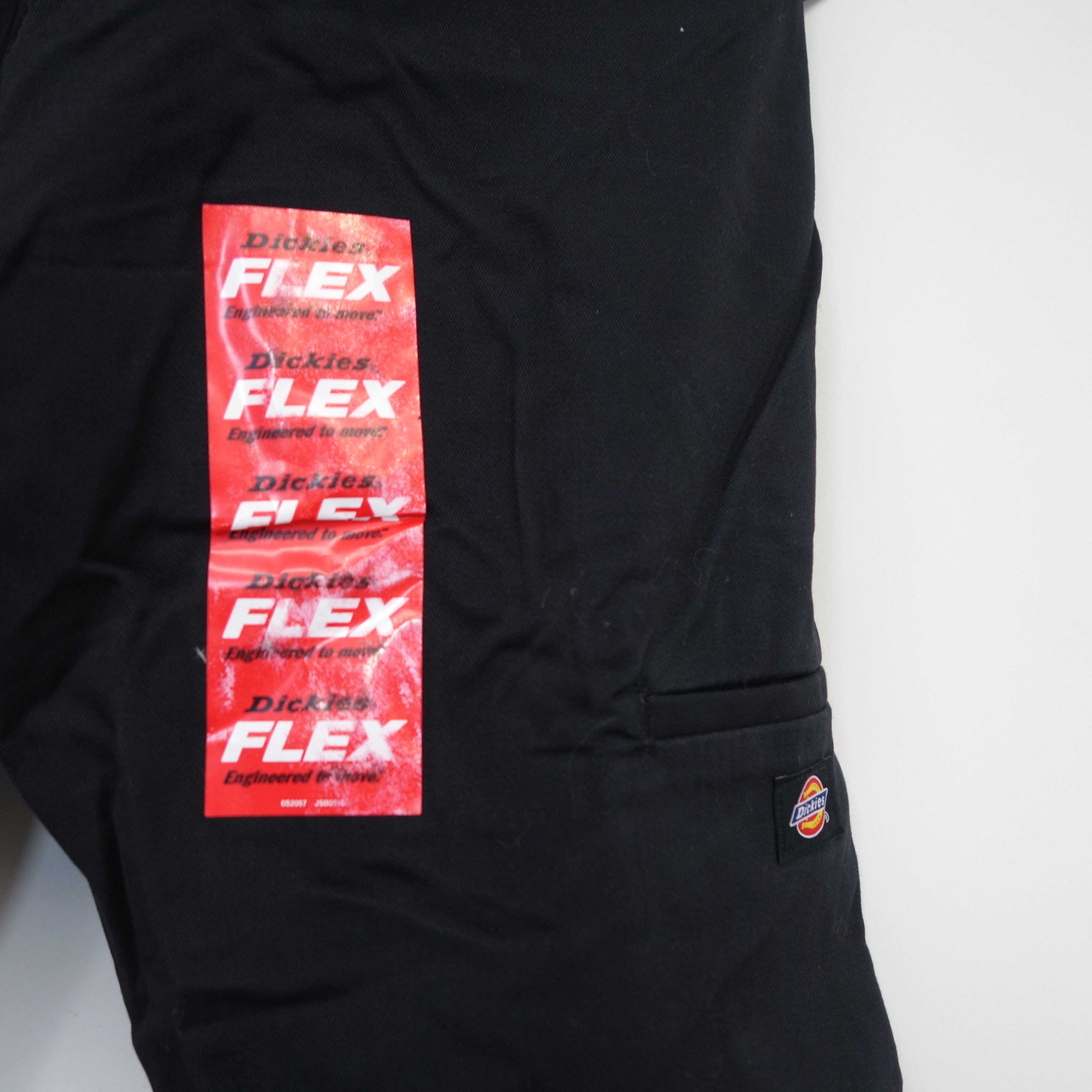 Dickies Black Skinny Straight Skate Streetwear Work Pants 34 x 30 Size US 34 / EU 50 - 2 Thumbnail