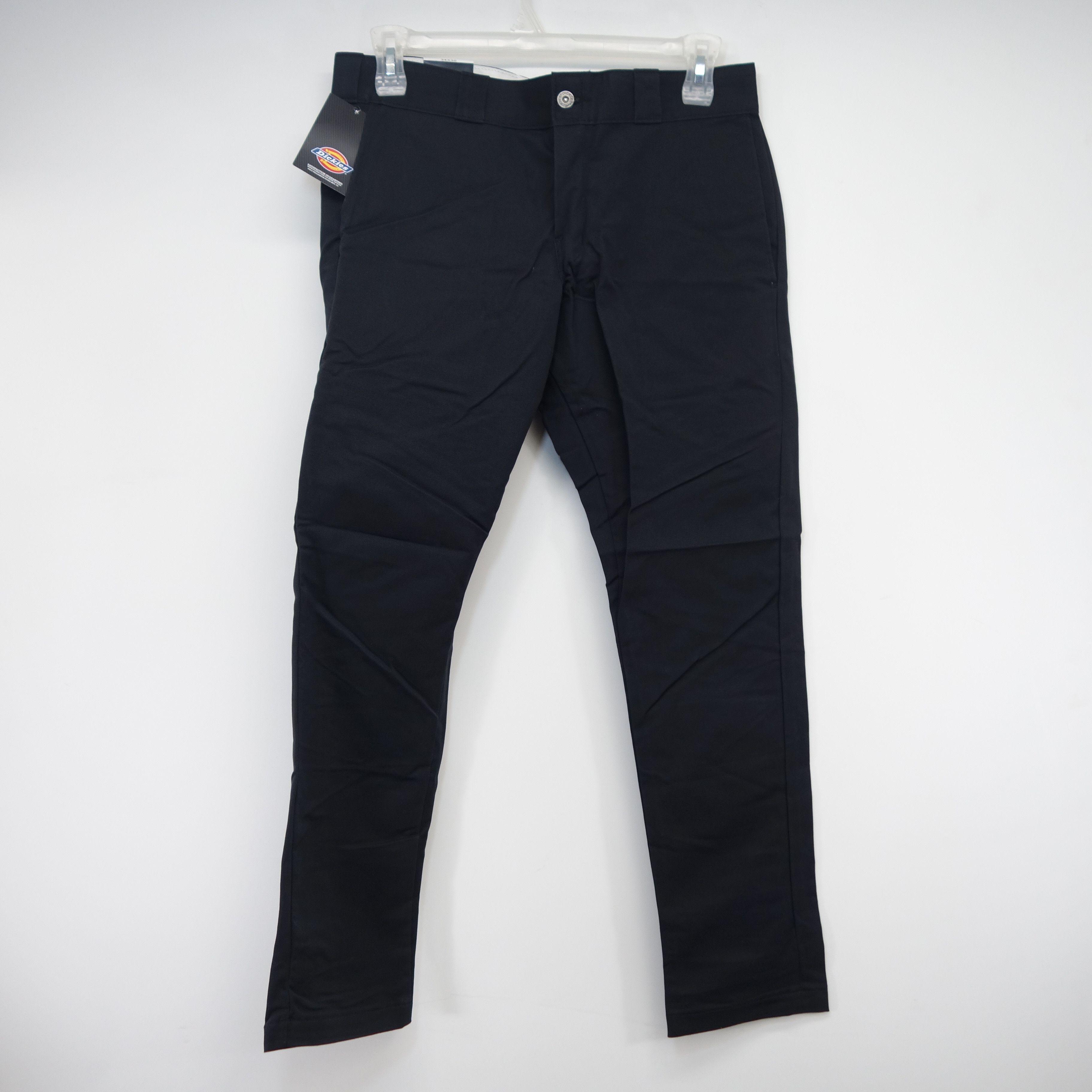 Dickies Black Skinny Straight Skate Streetwear Work Pants 34 x 30 Size US 34 / EU 50 - 5 Thumbnail