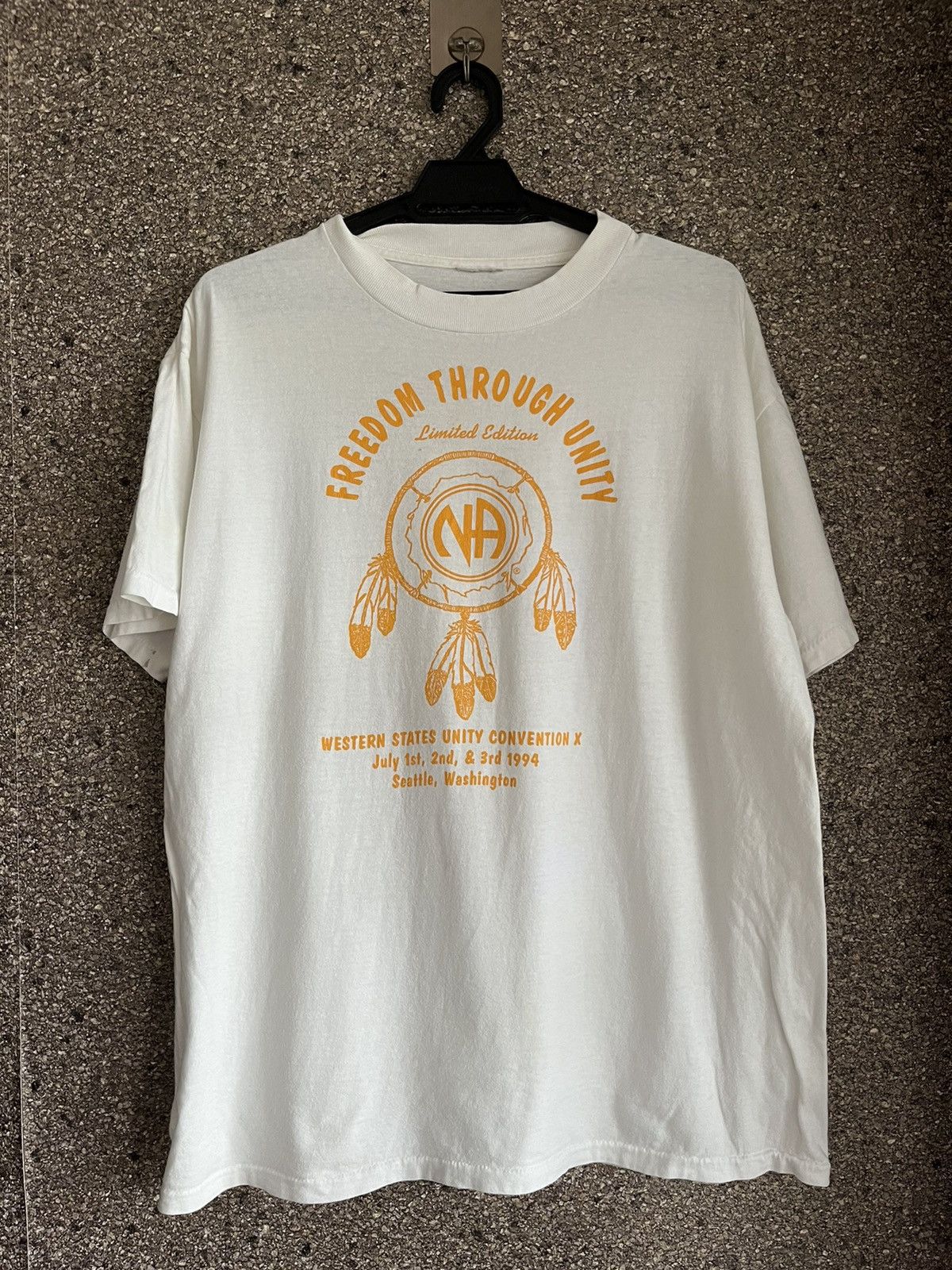 Vintage Freedom through unity ft26 Size US L / EU 52-54 / 3 - 1 Thumbnail