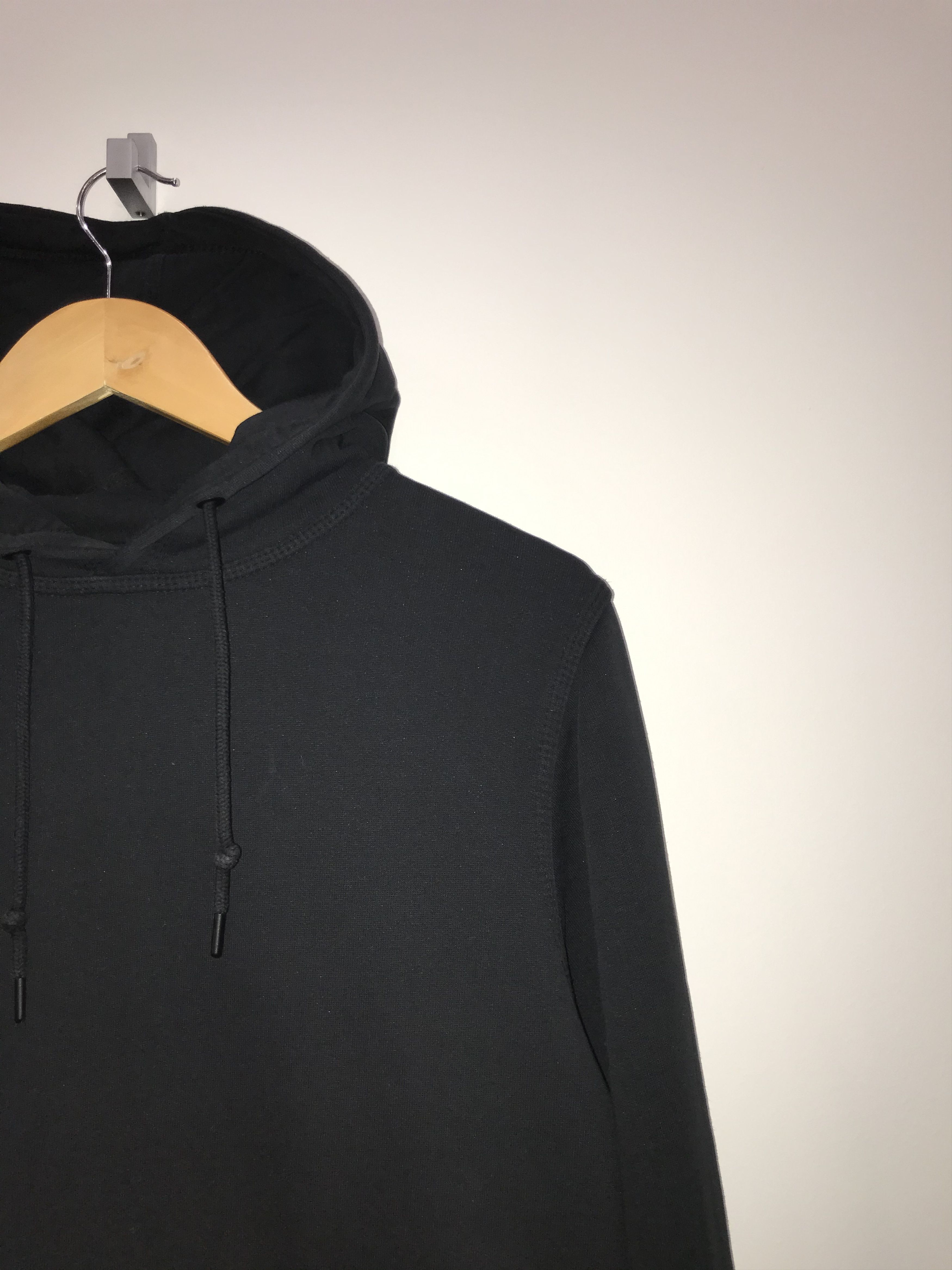 Nike Nike Basic Black Swoosh Center Hoodie S Size 2017 Size US S / EU 44-46 / 1 - 6 Thumbnail