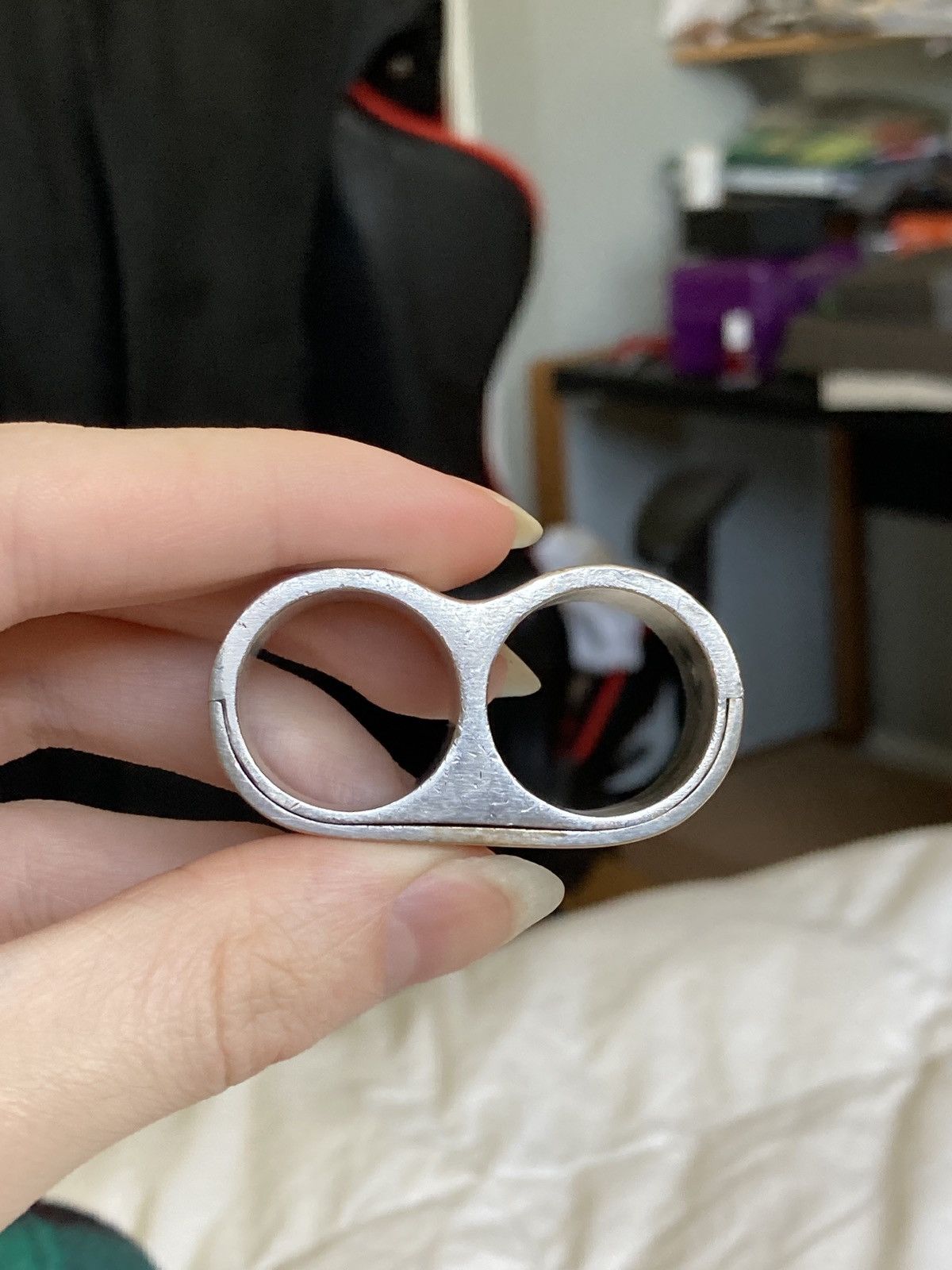 Parts Of Four Sistema Double Finger Ring Size ONE SIZE - 11 Thumbnail