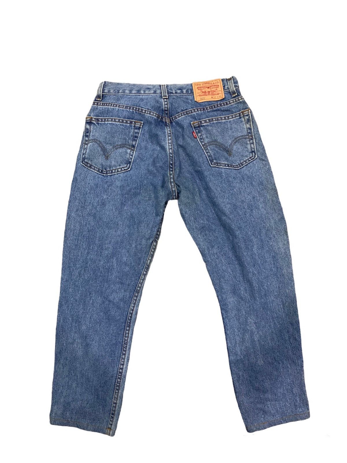 Levi's × Vintage Vintage Classic Levis 505 Regular Fit Size US 29 - 2 Thumbnail