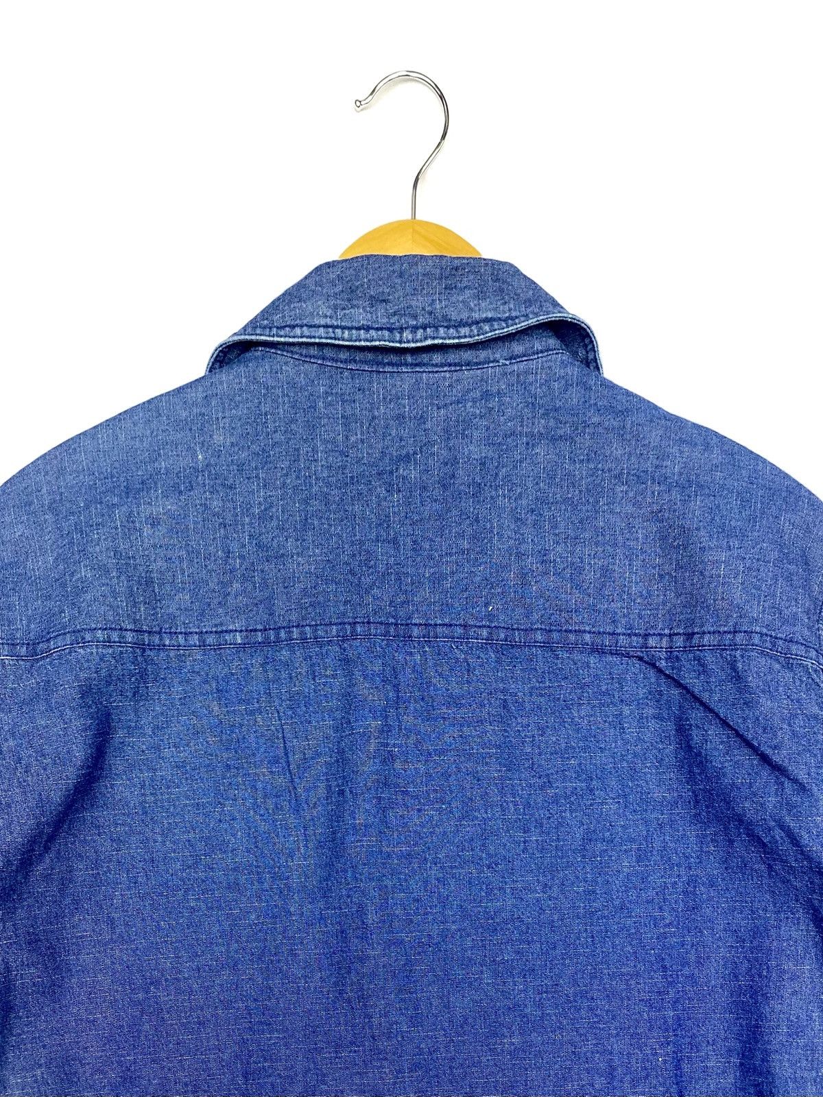 Kansai Yamamoto VINTAGE KANSAI JEANS FULL ZIPPED STYLE DENIM JACKET Size US M / EU 48-50 / 2 - 11 Thumbnail