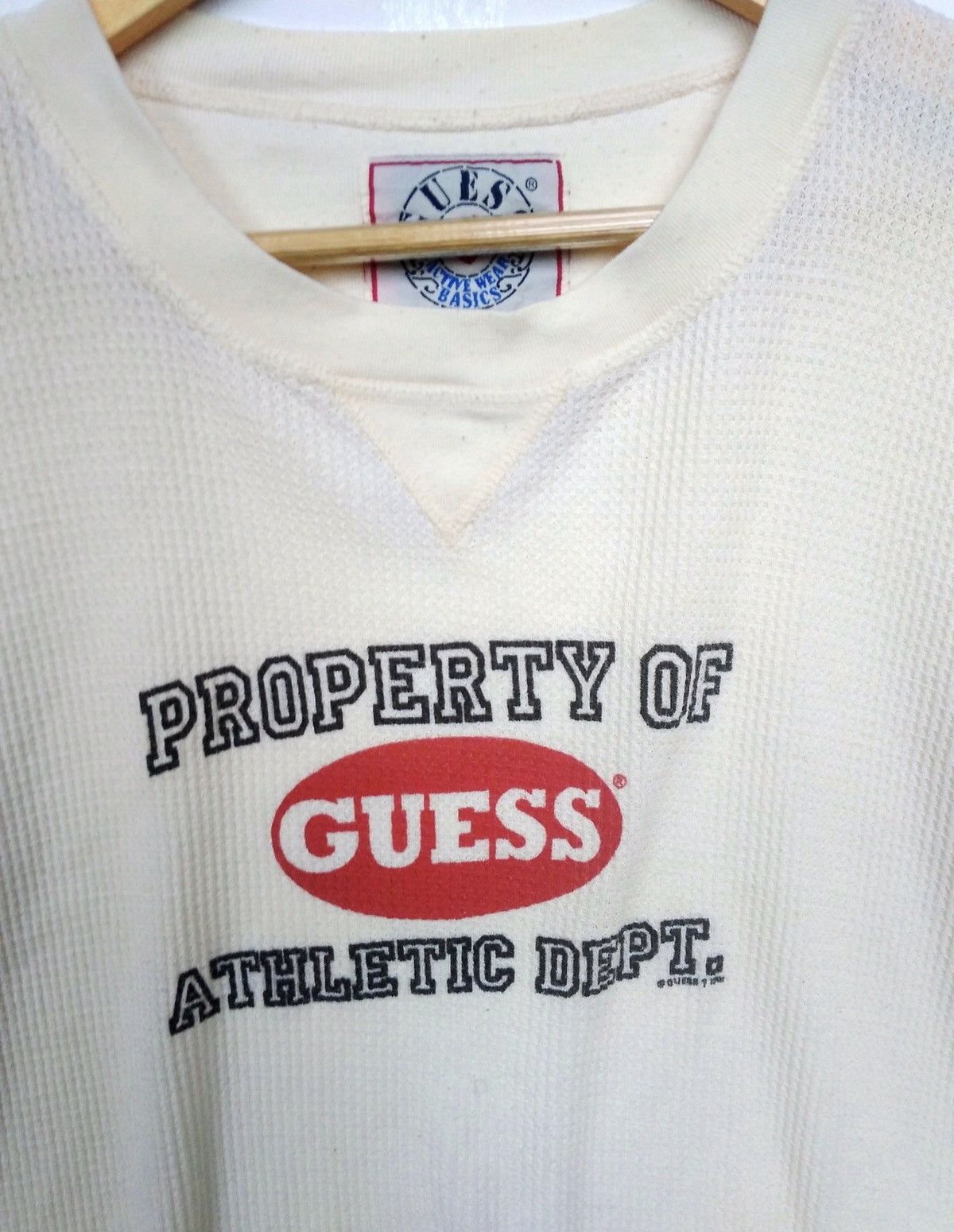 Guess × Vintage Vintage 90s Rare Guess Sweatshirt crewneck Made In USA Size US S / EU 44-46 / 1 - 3 Thumbnail