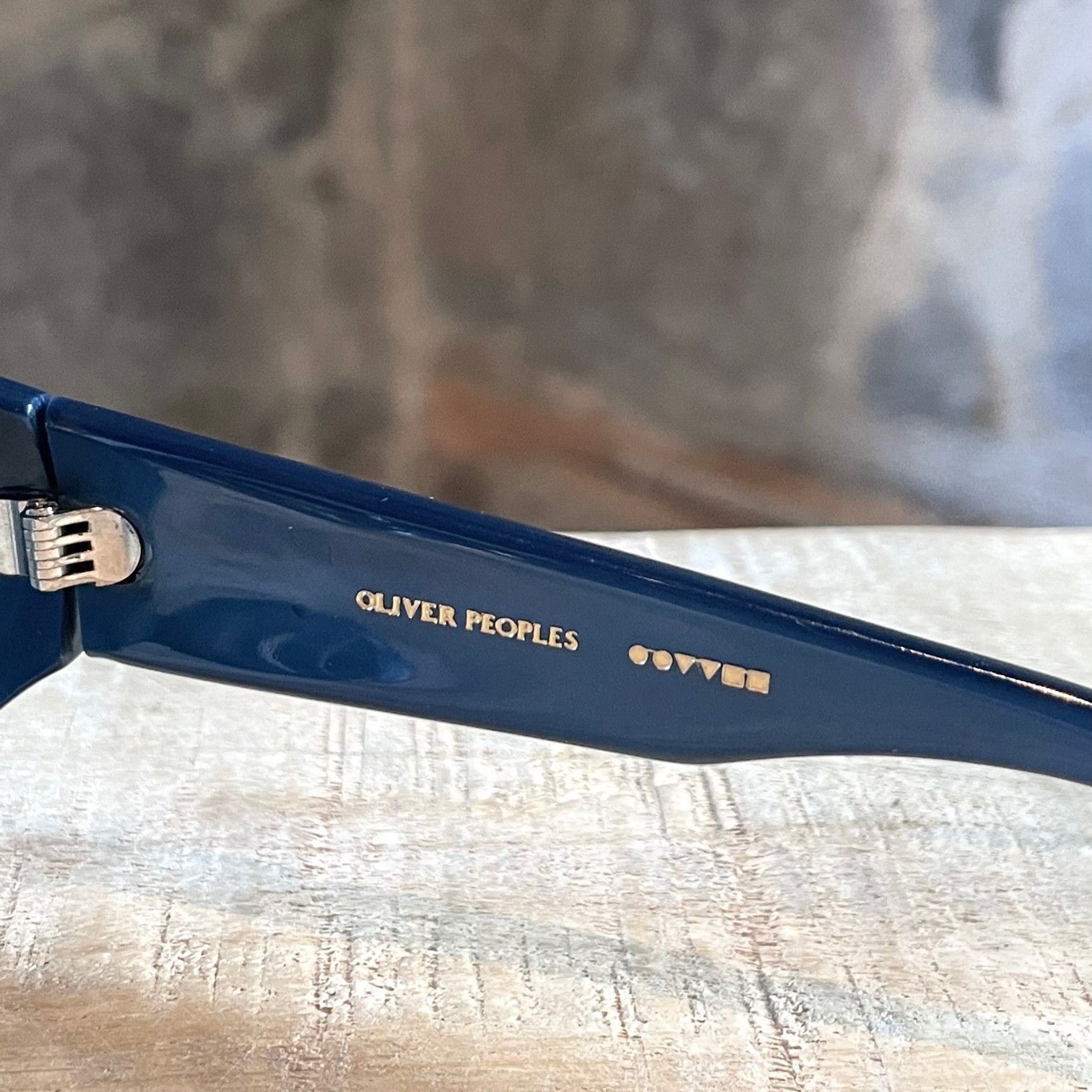 Oliver Peoples Oliver Peoples OP512 Blue Acetate Sunglasses Size ONE SIZE - 4 Thumbnail