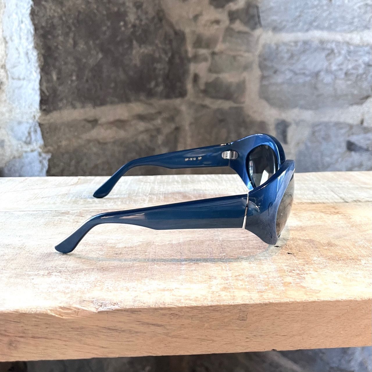 Oliver Peoples Oliver Peoples OP512 Blue Acetate Sunglasses Size ONE SIZE - 7 Thumbnail