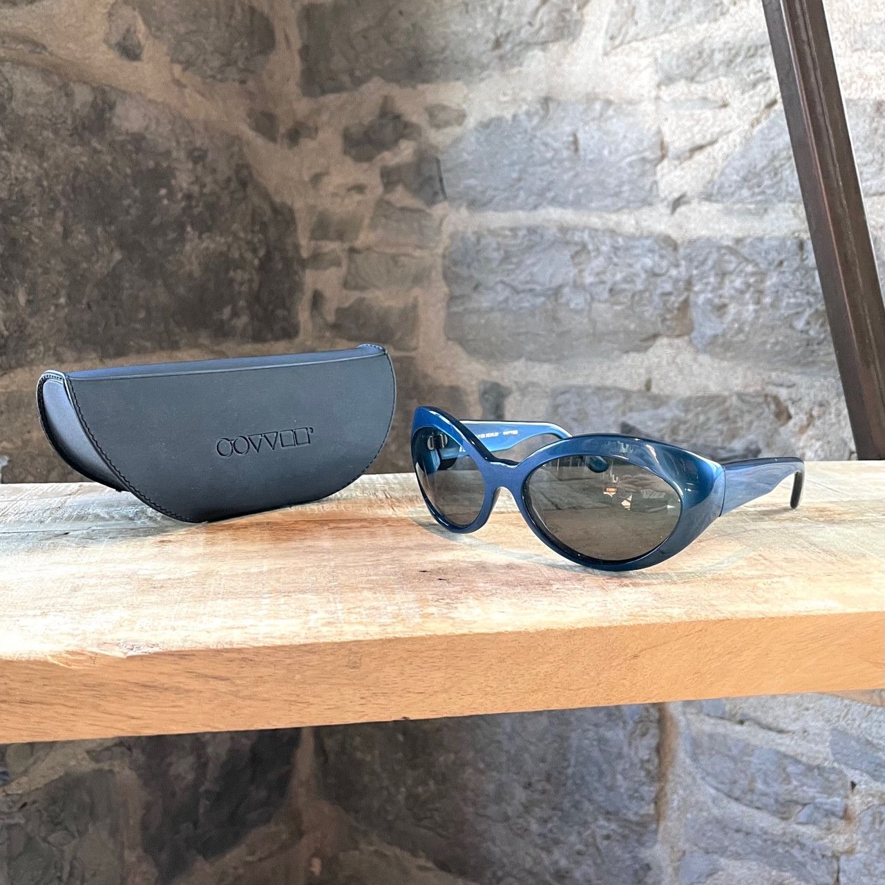 Oliver Peoples Oliver Peoples OP512 Blue Acetate Sunglasses Size ONE SIZE - 1 Thumbnail