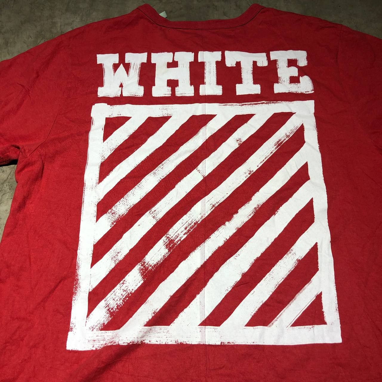 Off-White Off-White Diagonal Box Tee Size US L / EU 52-54 / 3 - 4 Thumbnail