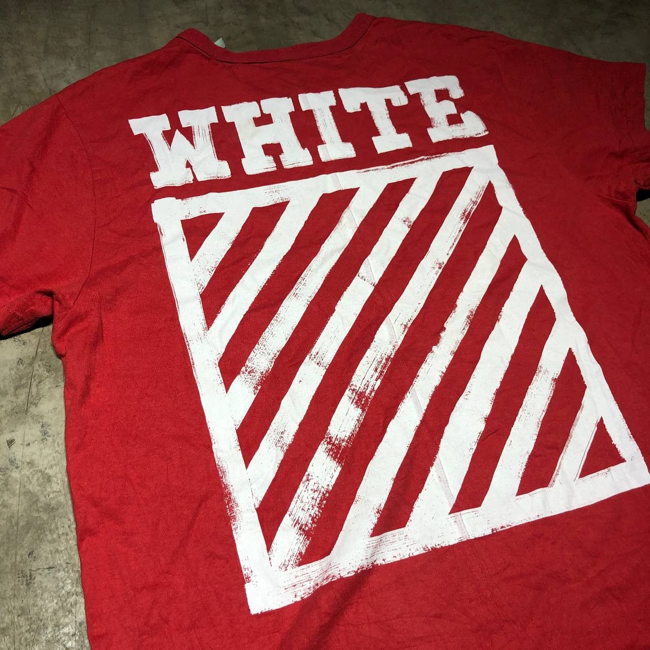 Off-White Off-White Diagonal Box Tee Size US L / EU 52-54 / 3 - 2 Thumbnail