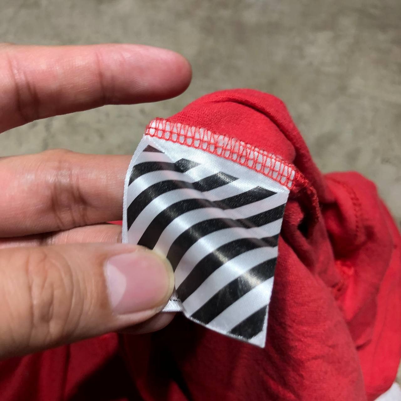 Off-White Off-White Diagonal Box Tee Size US L / EU 52-54 / 3 - 8 Thumbnail