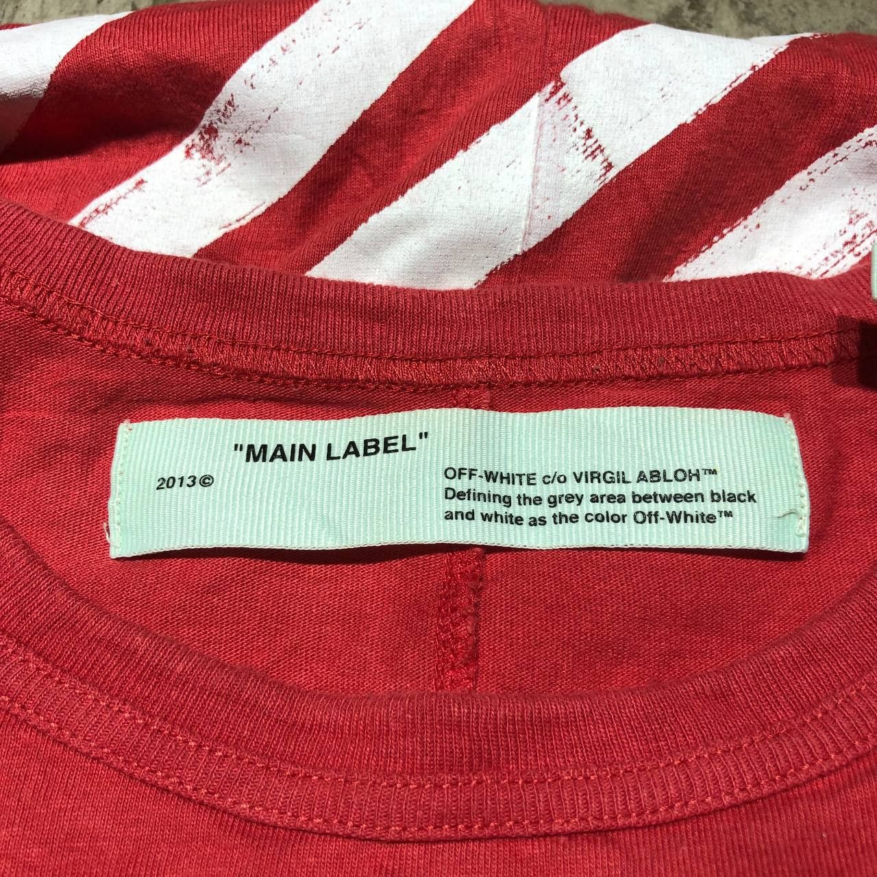 Off-White Off-White Diagonal Box Tee Size US L / EU 52-54 / 3 - 7 Thumbnail