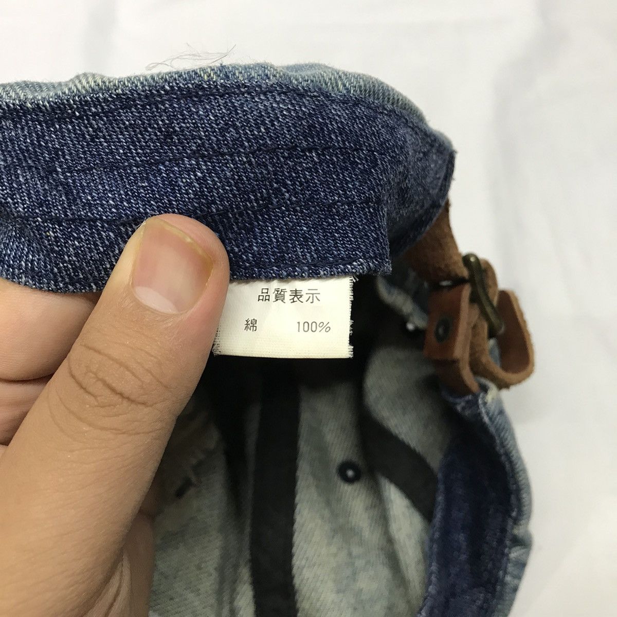Designer Dc Shoe Co USA Indigo Denim Hats Caps Size ONE SIZE - 7 Thumbnail