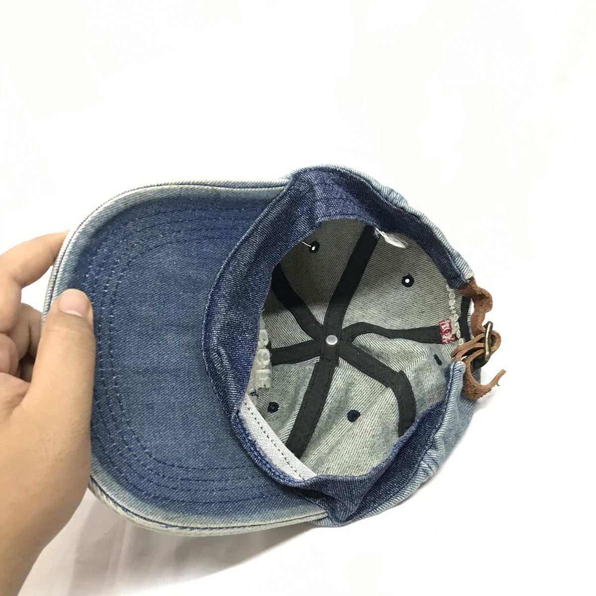 Designer Dc Shoe Co USA Indigo Denim Hats Caps Size ONE SIZE - 6 Thumbnail