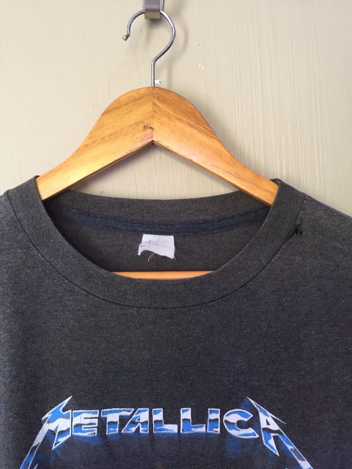 Metallica × Vintage VINTAGE 80s METALLICA METAL UP YOUR ASS TSHIRT Size US XL / EU 56 / 4 - 7 Thumbnail