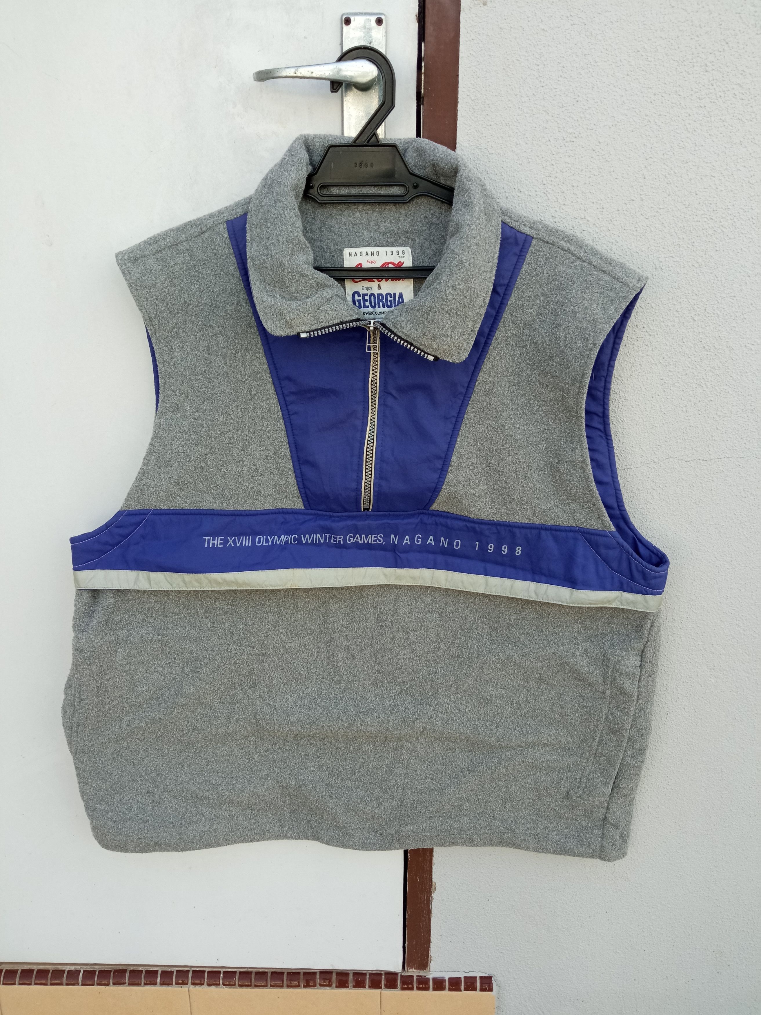Coca Cola Vintage🔥 Coca Cola x Mizuno Olympic Games Vest Size US XXL / EU 58 / 5 - 1 Thumbnail