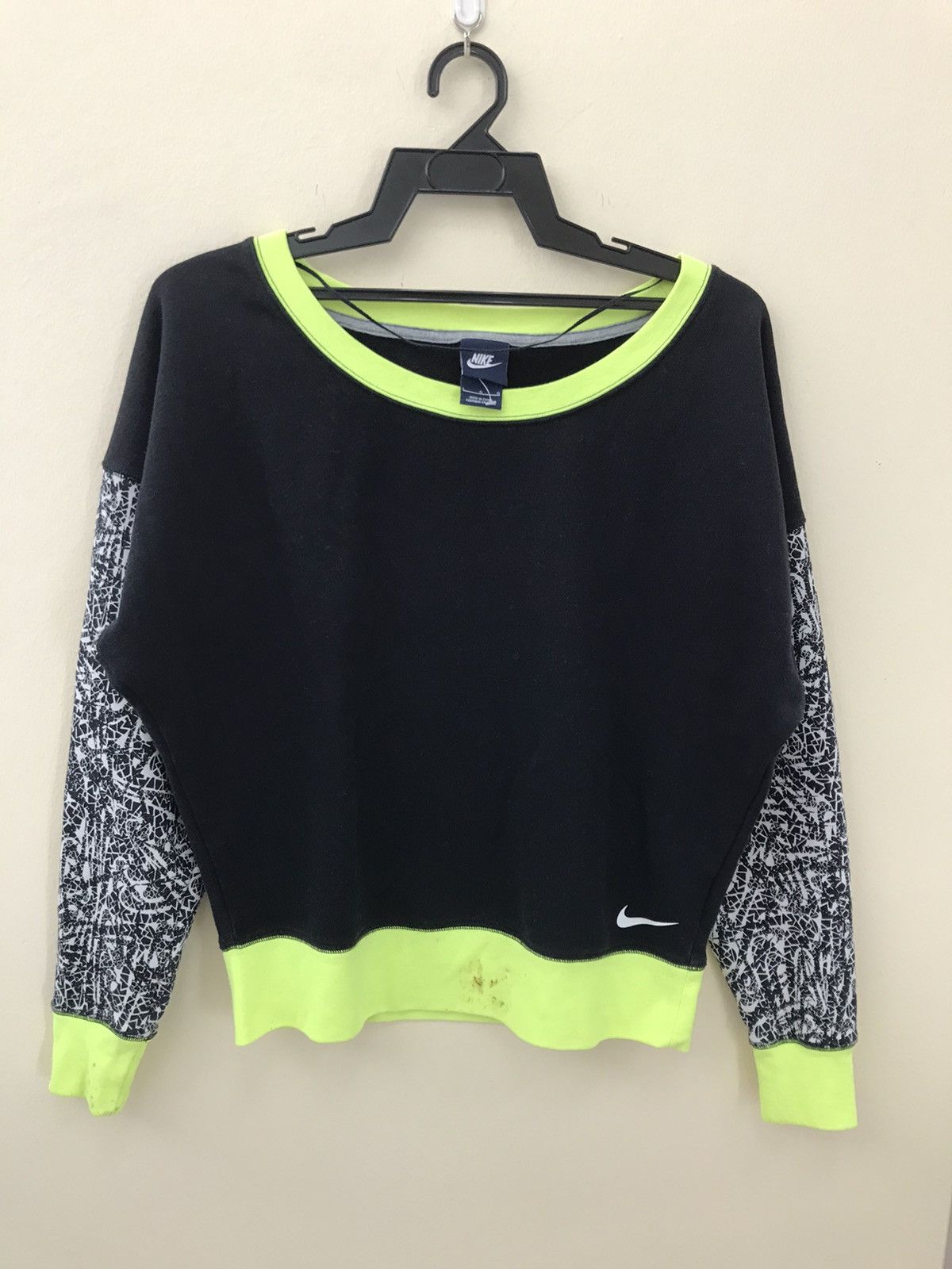 Nike NIKE Rare Printed Sleeve Sweatshirt Size M / US 6-8 / IT 42-44 - 2 Thumbnail