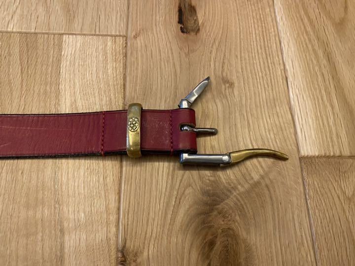 Needles Quick Release Leather Belt Size ONE SIZE - 2 Thumbnail