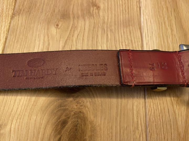 Needles Quick Release Leather Belt Size ONE SIZE - 3 Thumbnail