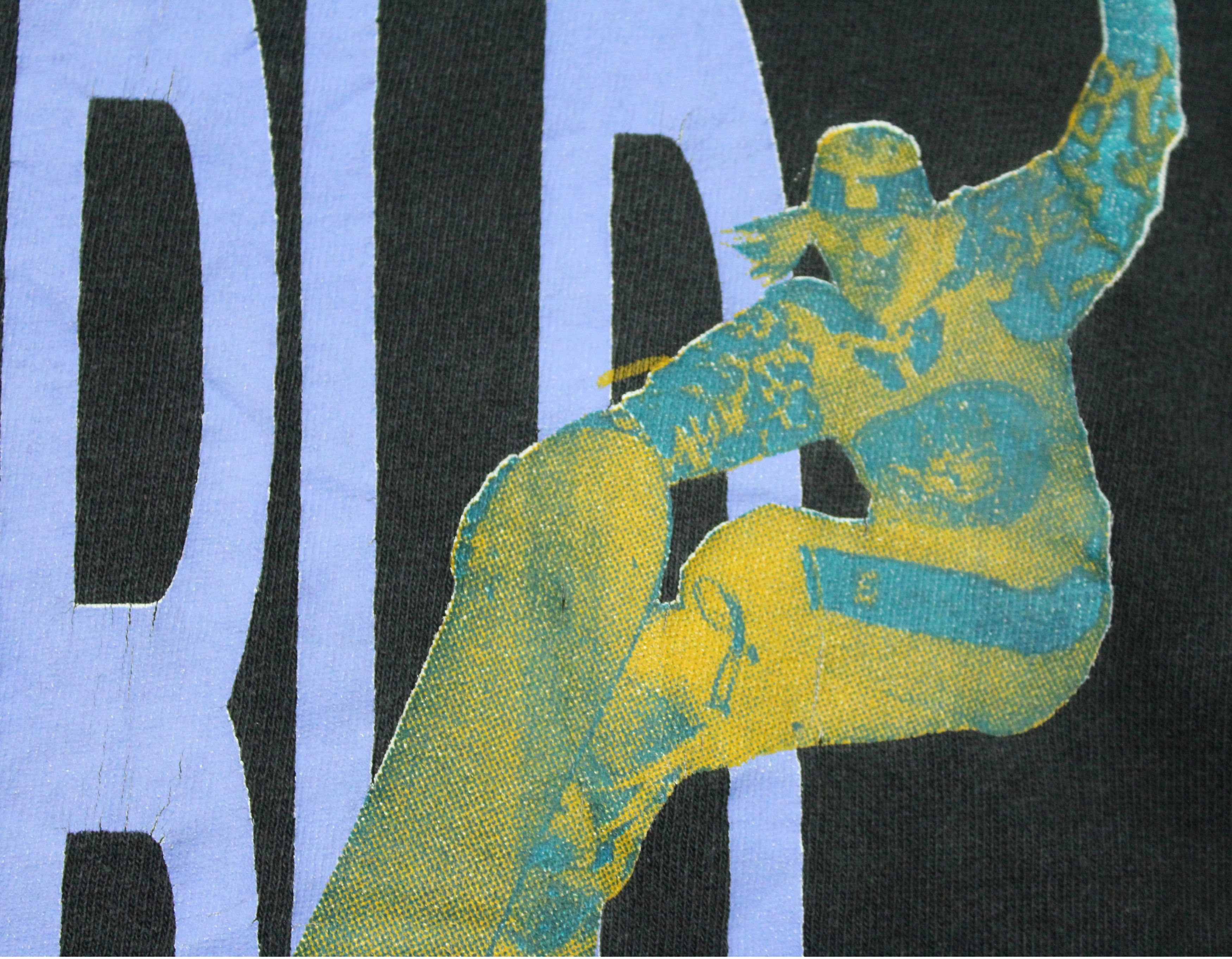 Body Glove Vintage 90s NEW WORLD ORDER ANARCHY T Shirt BODY GLOVE N.W.O Size US M / EU 48-50 / 2 - 10 Thumbnail