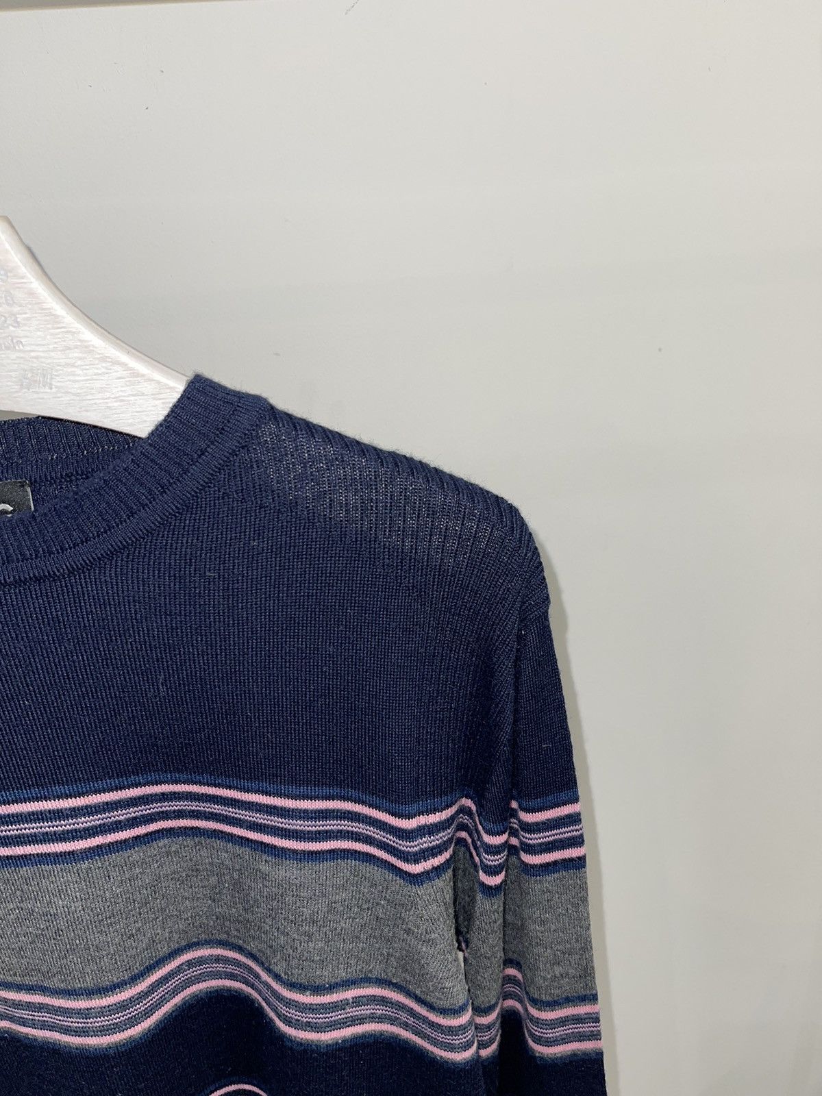 Dolce & Gabbana Archive Dolce & Gabbana Striped Thin Wool Sweater Size US L / EU 52-54 / 3 - 2 Thumbnail