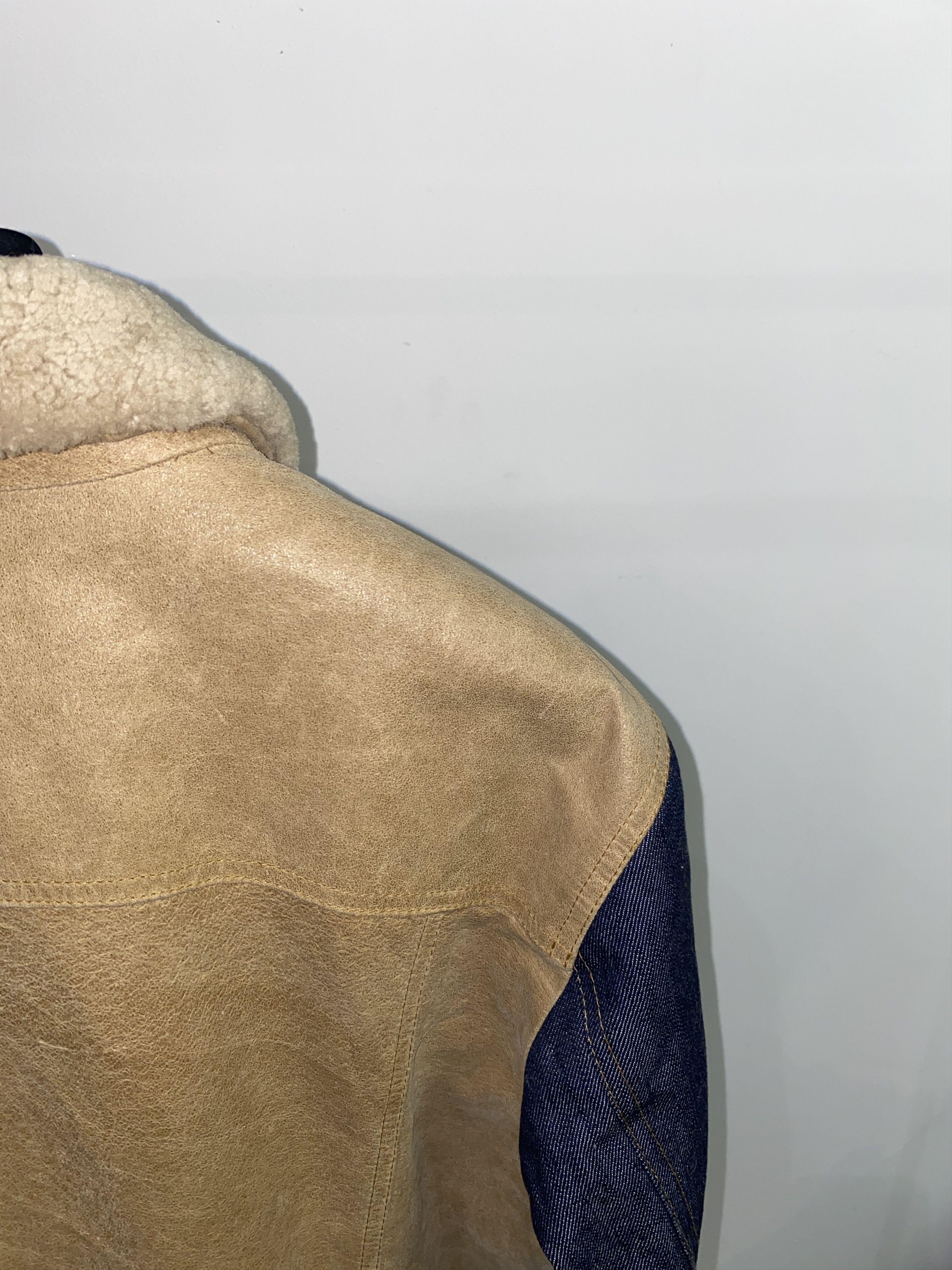 Dolce & Gabbana Multizipped Leather Wool Jacket