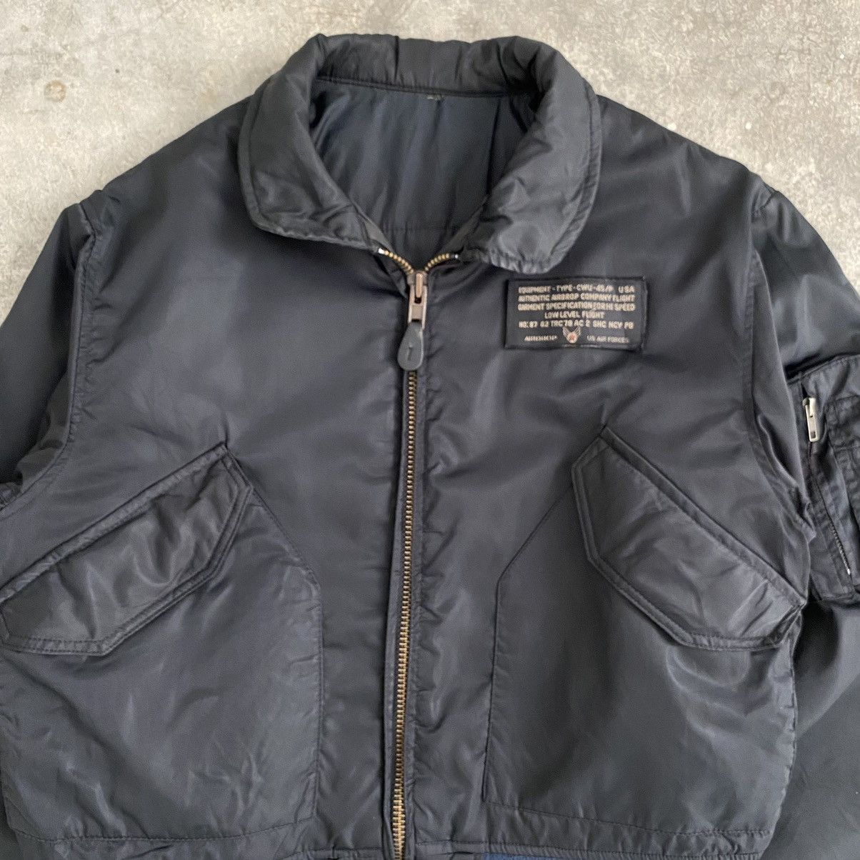 Vintage Vintage US Air Force Flight Bombers Jacket Size US M / EU 48-50 / 2 - 5 Thumbnail
