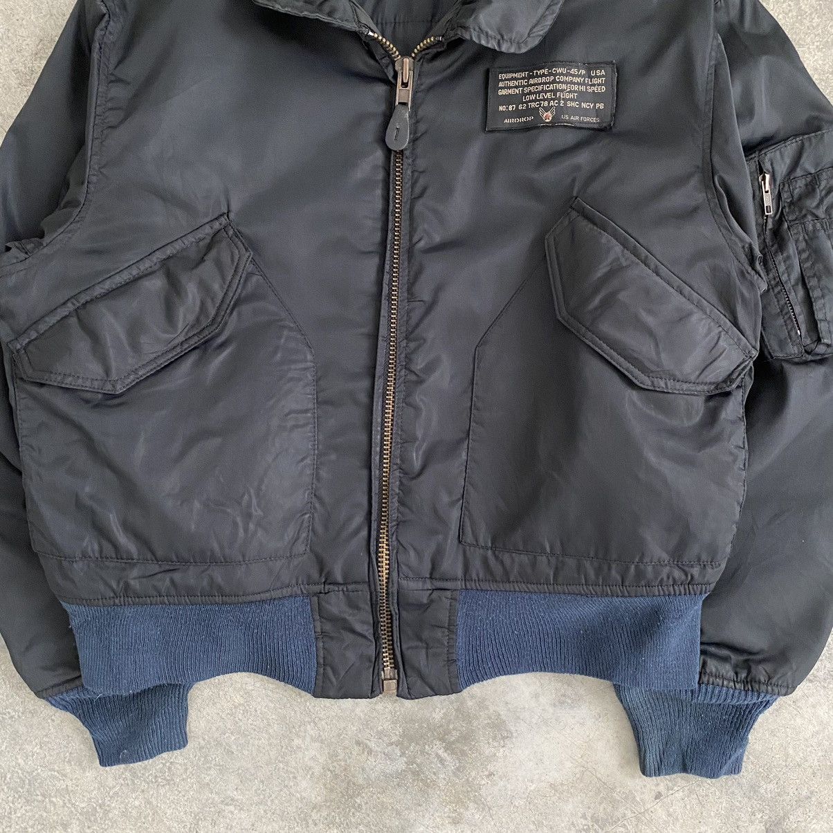 Vintage Vintage US Air Force Flight Bombers Jacket Size US M / EU 48-50 / 2 - 4 Thumbnail