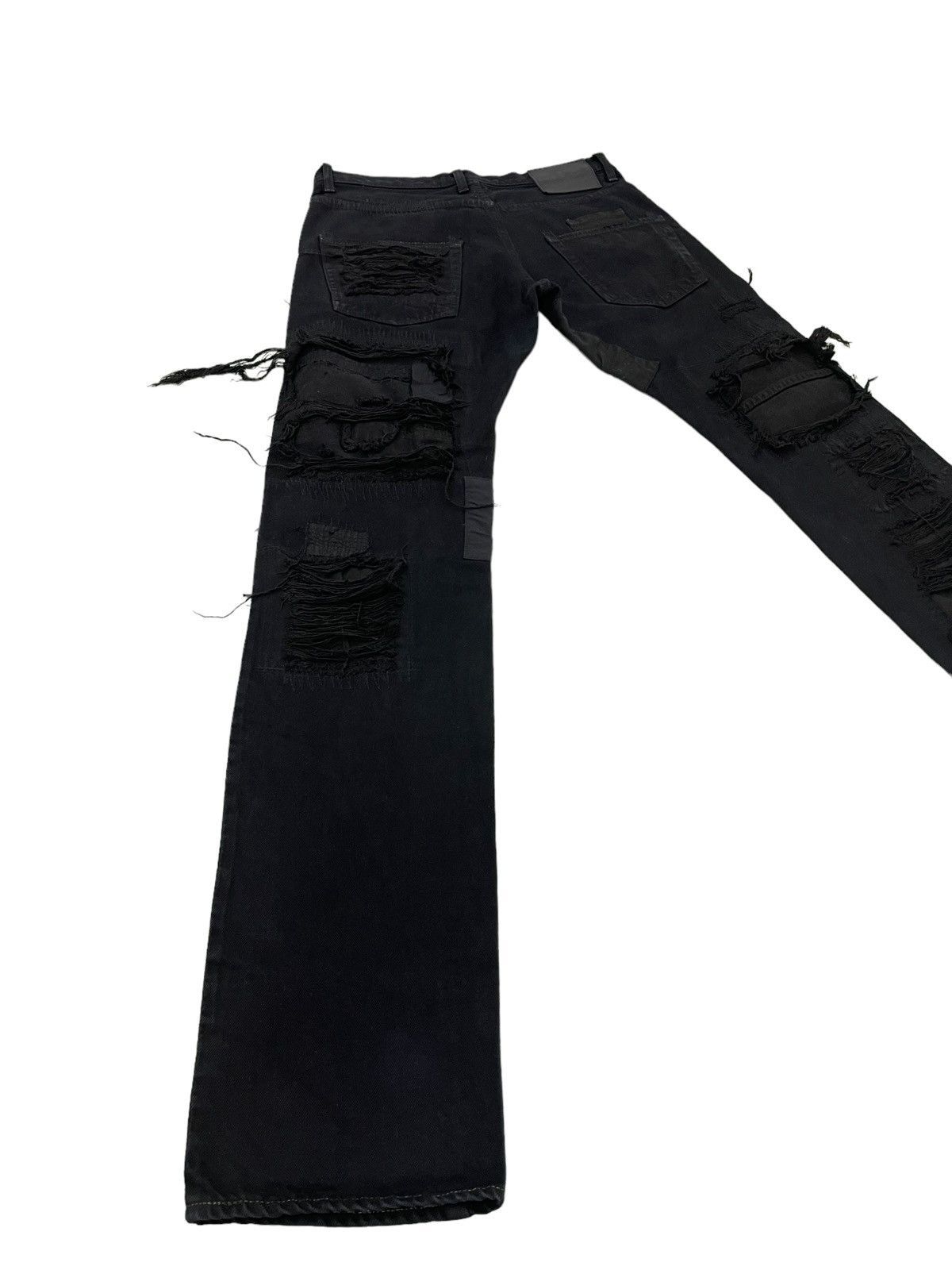Japanese Brand Patchwork Boro Jeans Over Design Creation Japan Slim 2🟦7 Size US 30 / EU 46 - 15 Thumbnail